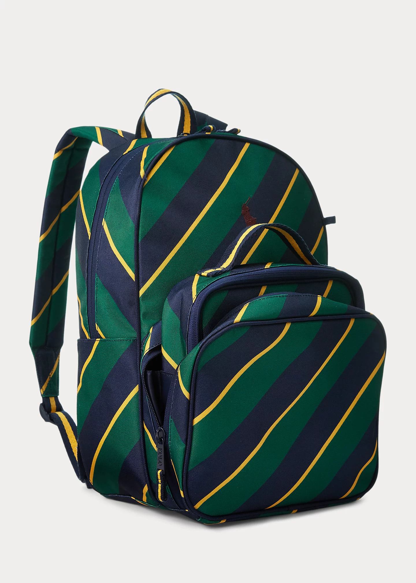 Striped Backpack & Lunch Tote Set