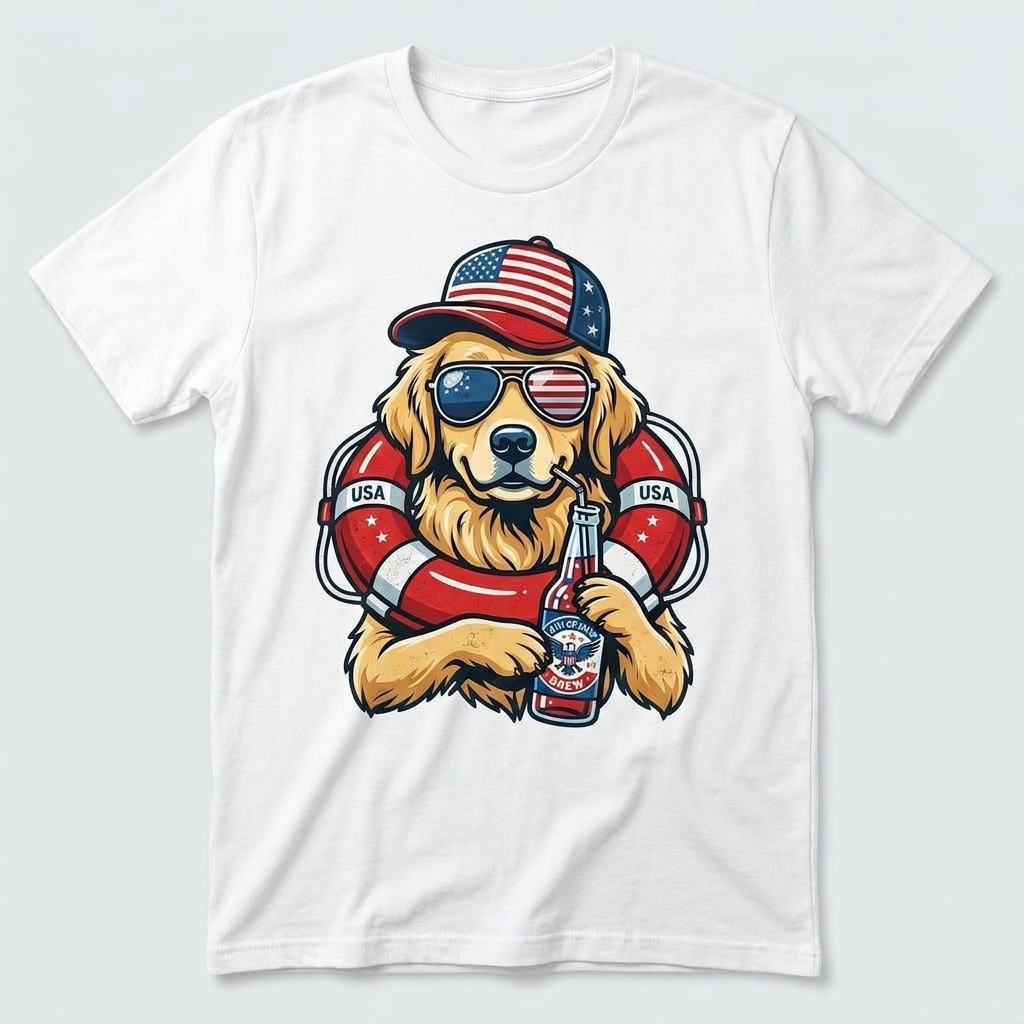Unisex Loose Fit T-Shirt 100% Cotton Soft Comfortable Summer Casual Printed Top Sausage dog
