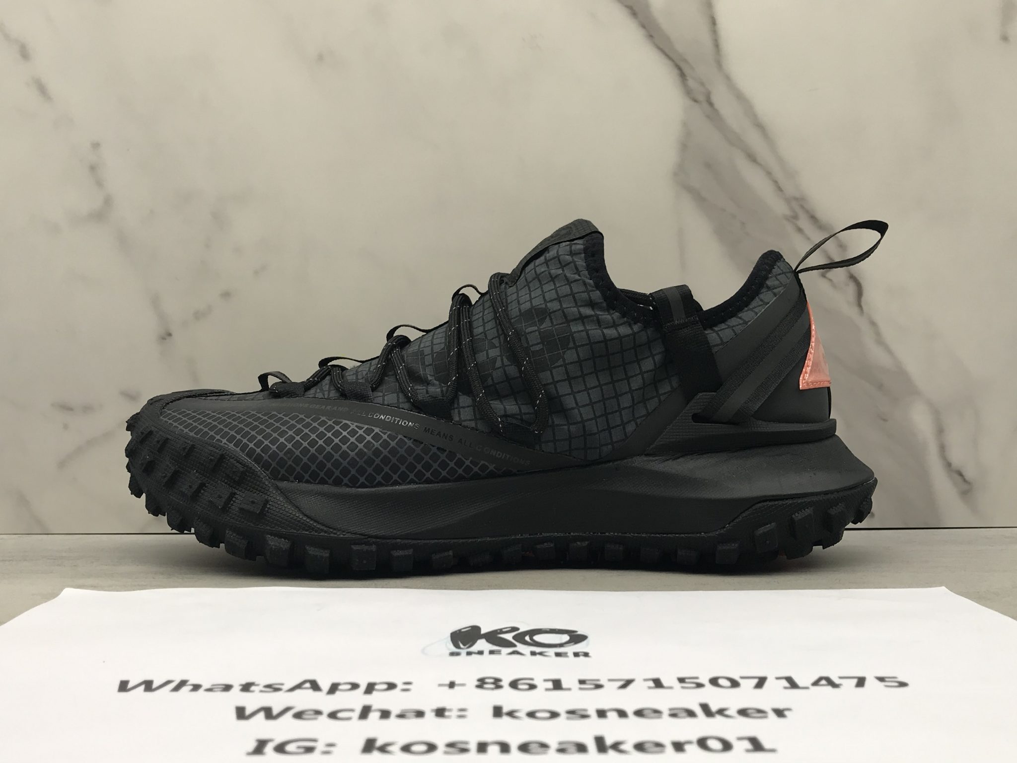 NIKE ACG MOUNTAIN FLY LOW GTX SE “BLACK”
