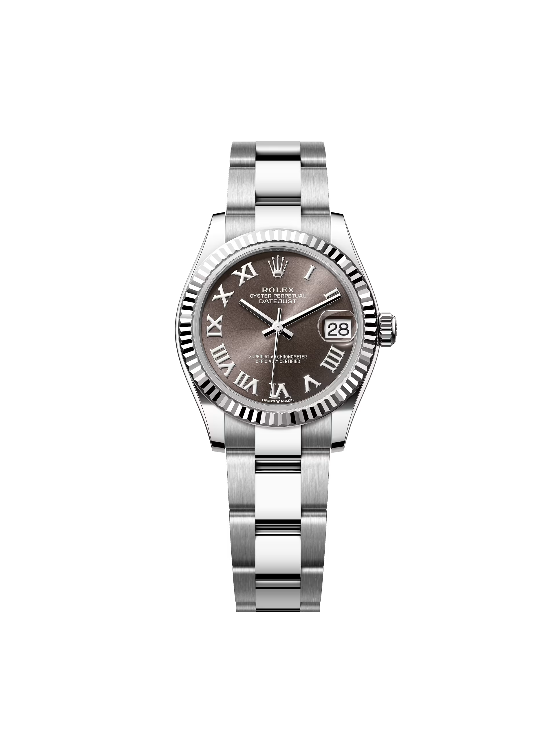 [2026 Mirror Grade]RLX Datejust m278274-0021/0022 Dark Grey Roman 31mm Dial Oyster Watch
