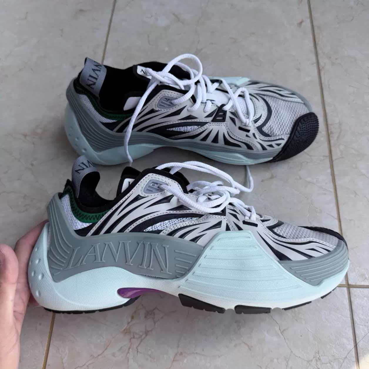 LANVIN Flash-X Low-Top Sneakers 