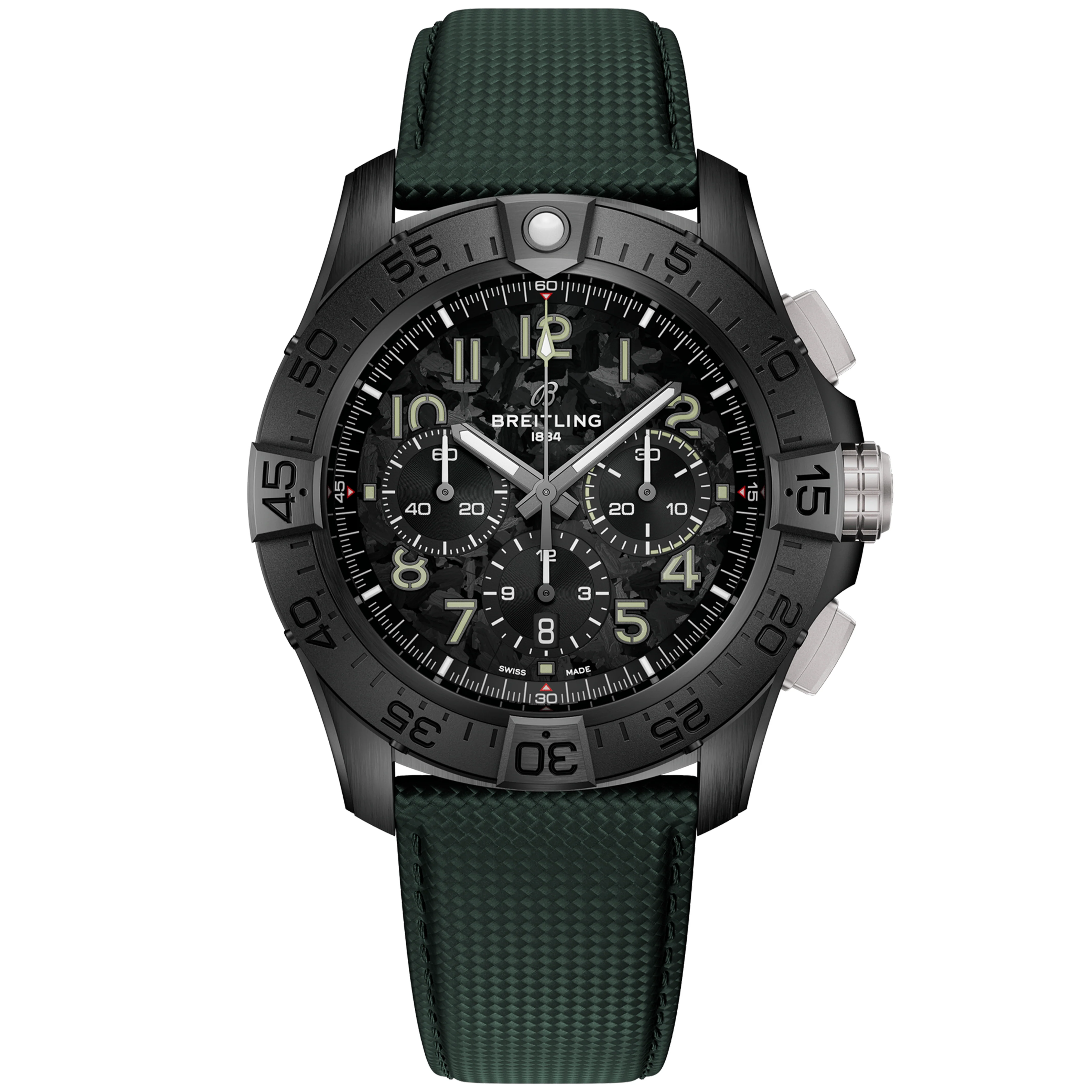[2026 Mirror Grade]Super Avenger B01 Chronograph 46 Night Mission SB0148101B1X1