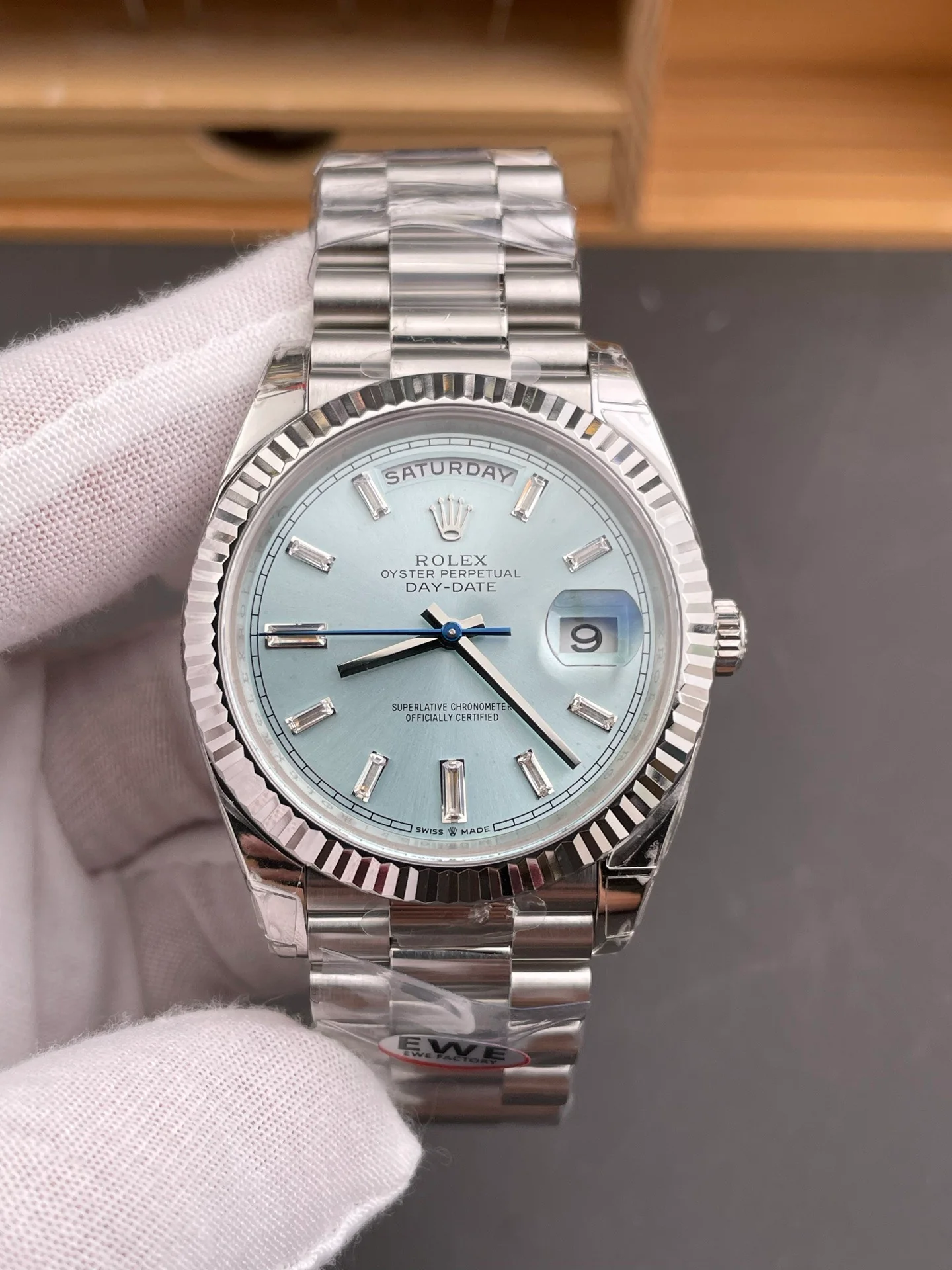 Day-Date Ice Blue Dial