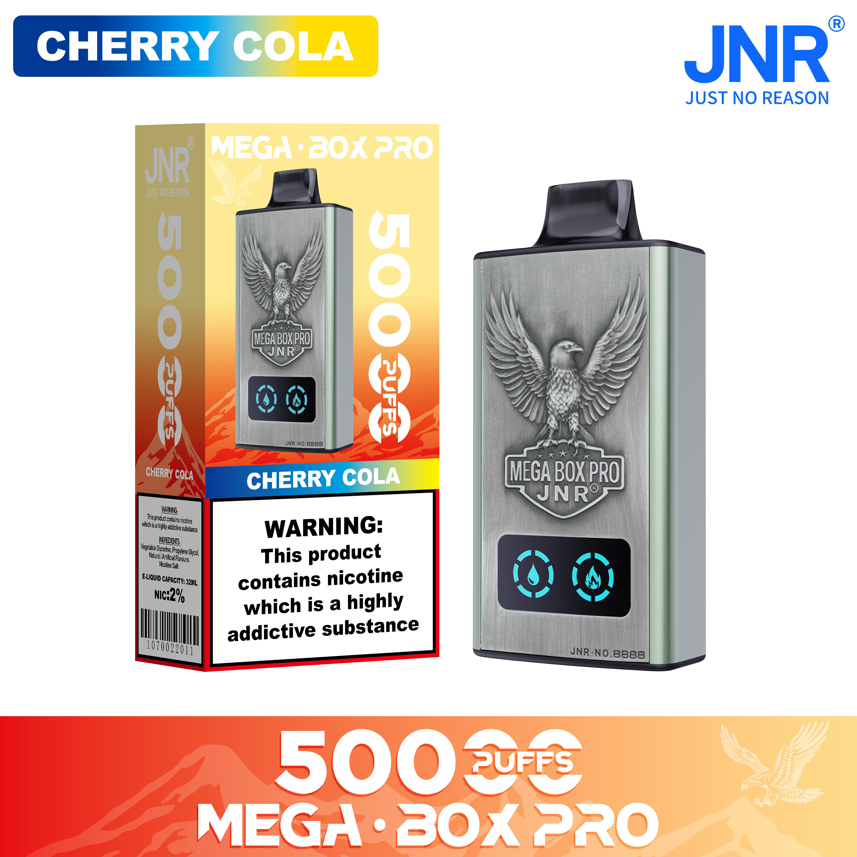 Mega Box Pro 50000 Puffs Disposable Vape - Vente en Gros / Groothandel