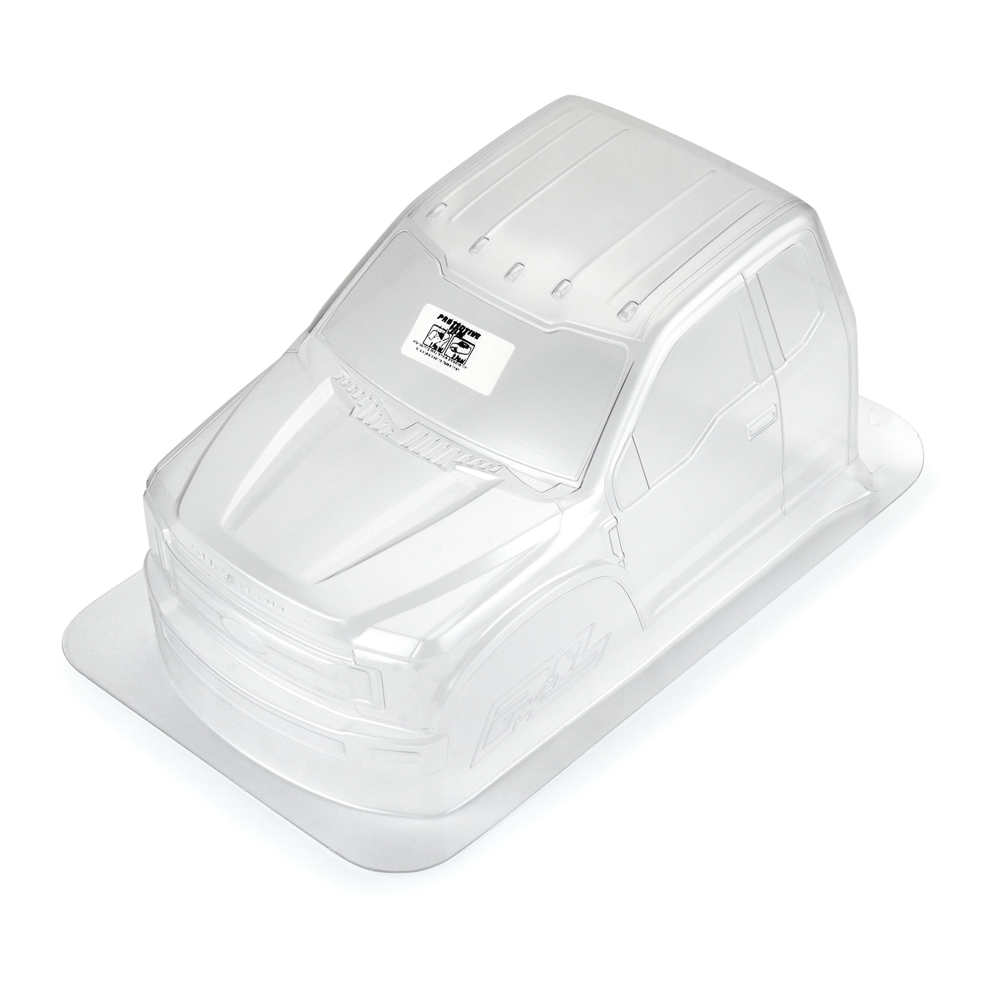 1/10 2017 Ford F-250 Super Duty Cab-Only Clear Body 12.3