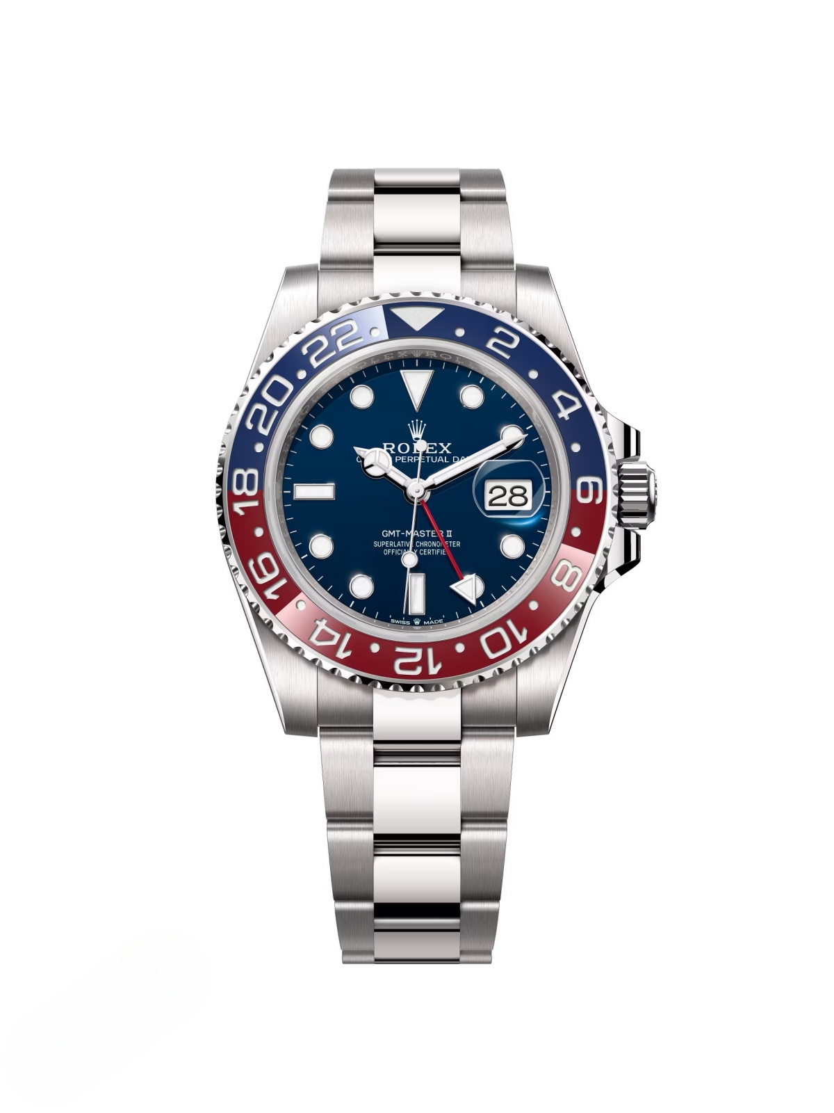 [2026 Mirror Grade]RLX  GMT-Master II - 40mm White Gold 