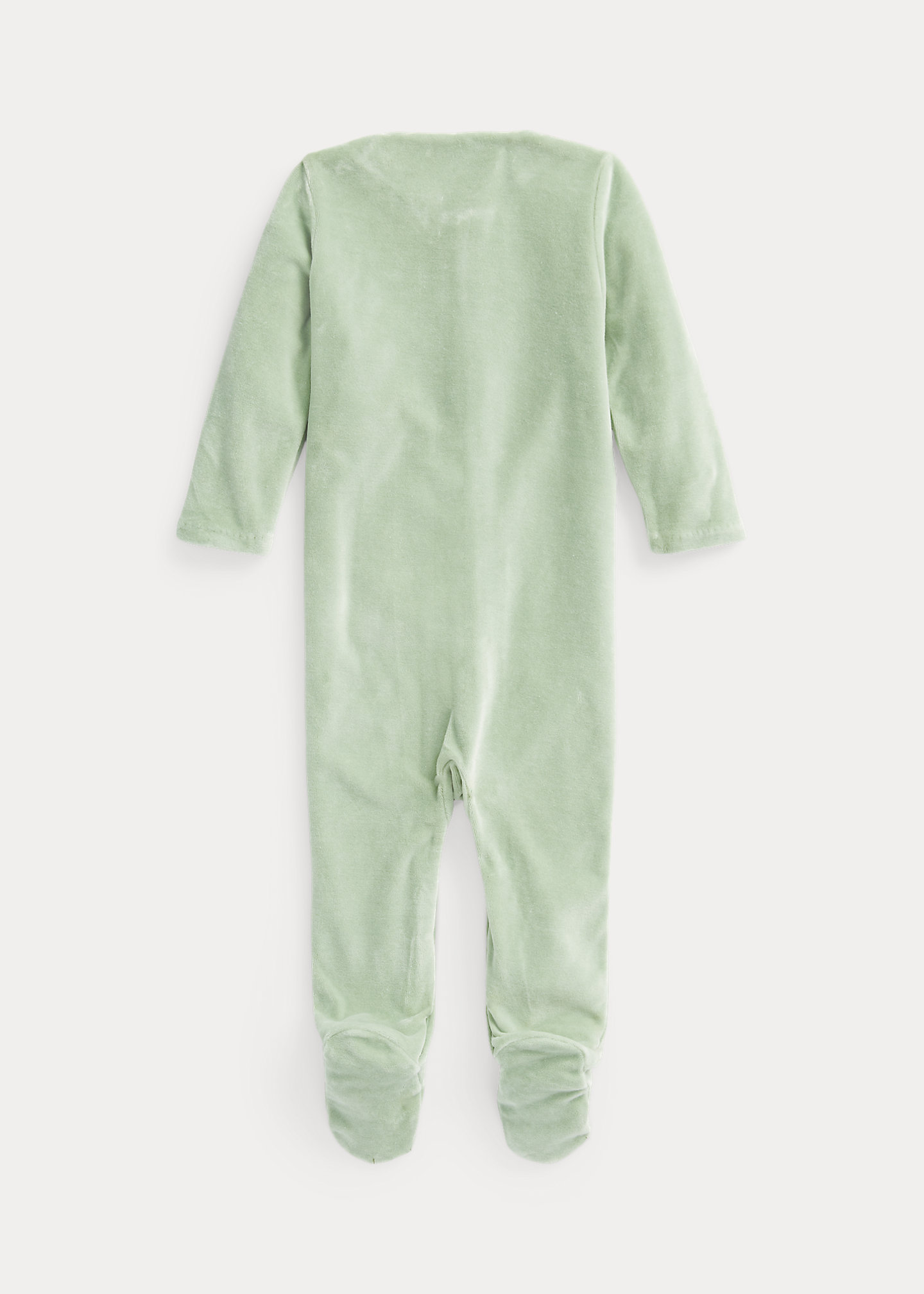 Velour Footed Coverall