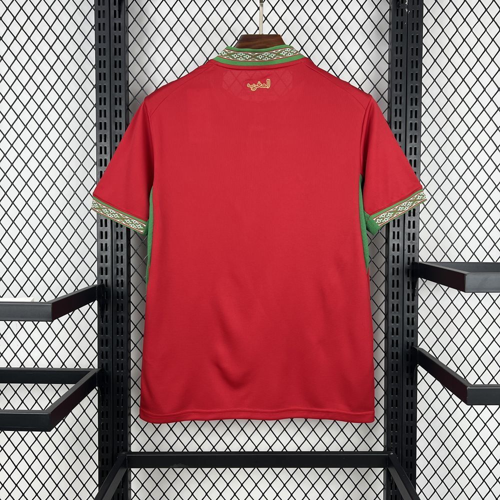 Morocco Soccer Jersey Home Custom Shirt 2026-27 World Cup