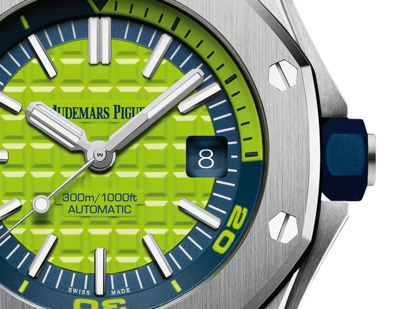 [2026 Mirror Grade]Audemars Piguet OFFSHORE DIVER Green Dial 42mm 15710ST.OO.A038CA.01