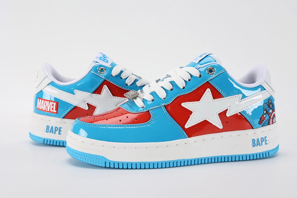 Marvel X Bapesta 'Captain America' Replica