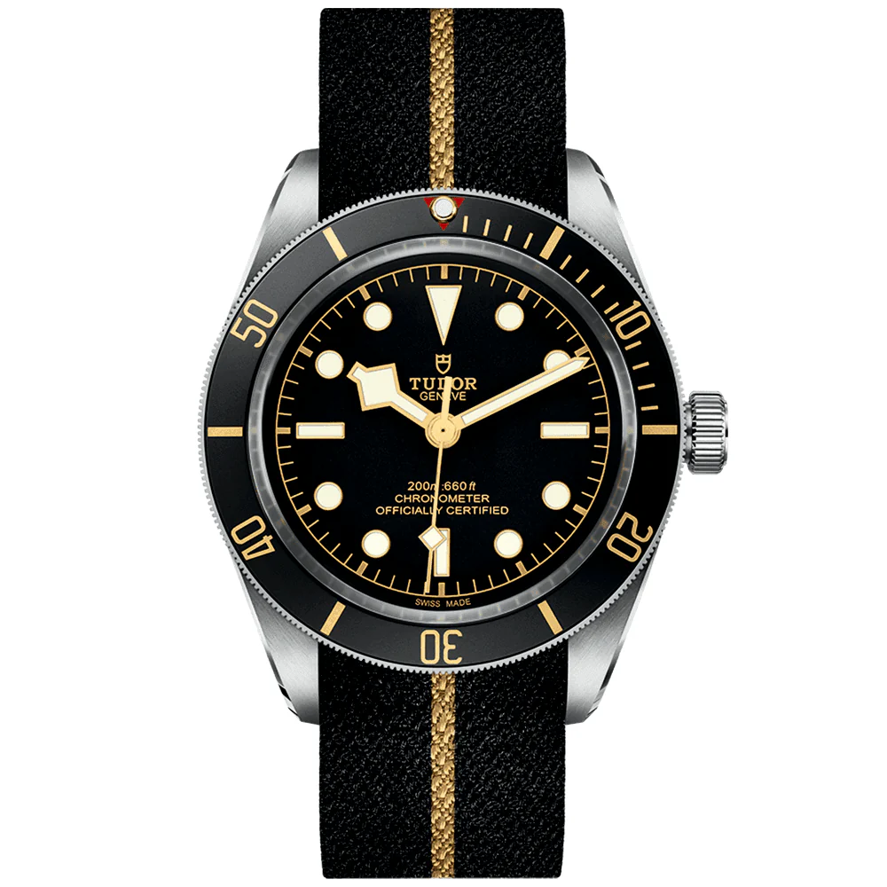 [2026 Mirror Grade]Black Bay 58 39mm Black Dial & Bezel Automatic Fabric Strap Watch