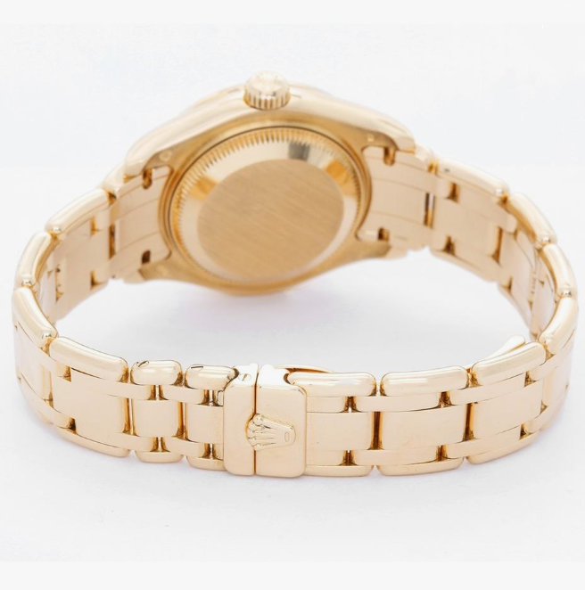 [2026 Mirror Grade]Rolex Lady-Datejust Pearlmaster Ladies Masterpiece/Pearlmaster Gold and Diamond Watch 80298