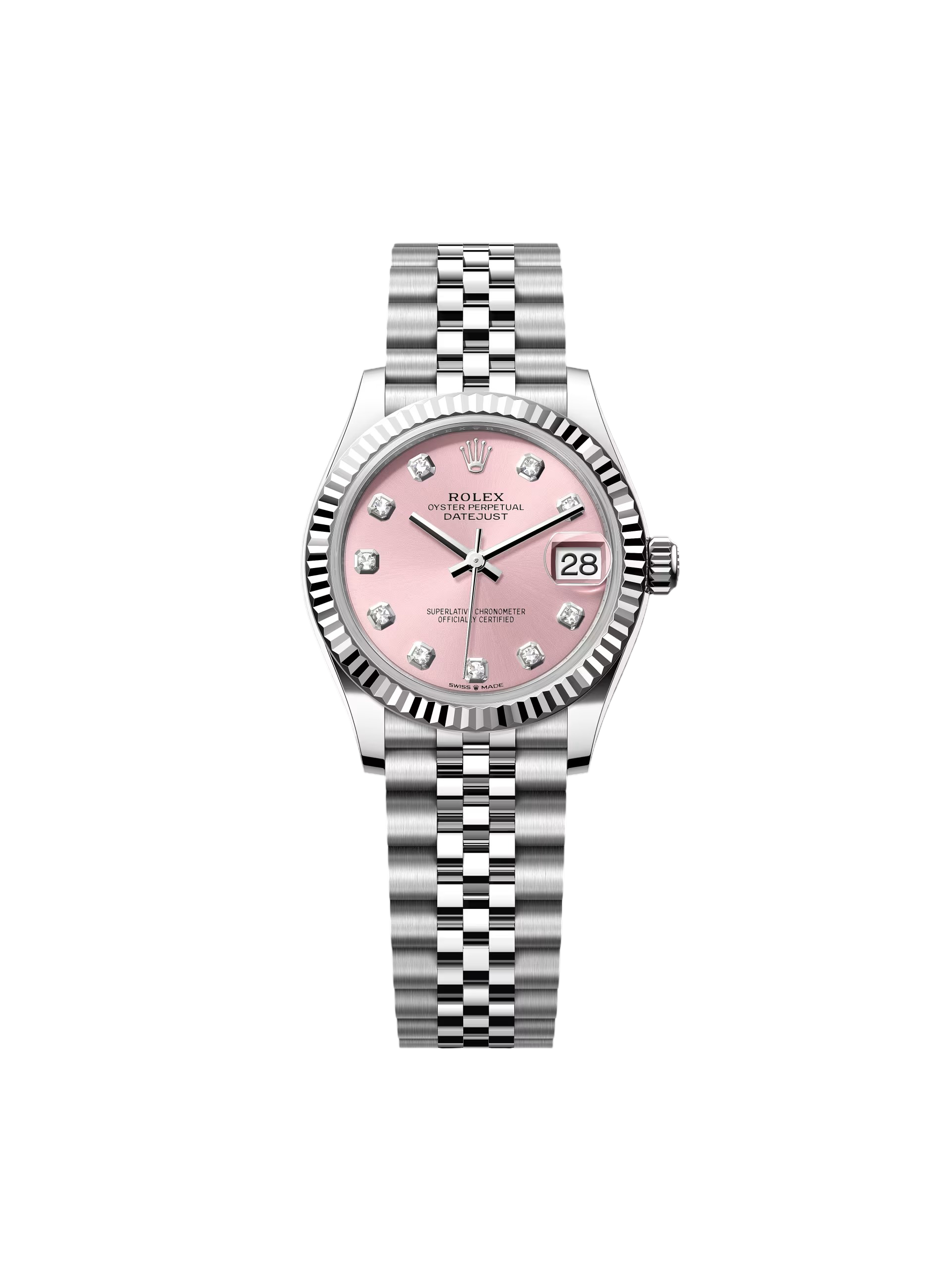[2026 Mirror Grade]RLX Datejust m278274-0031/0032 Pink 31mm Dial Oyster Watch