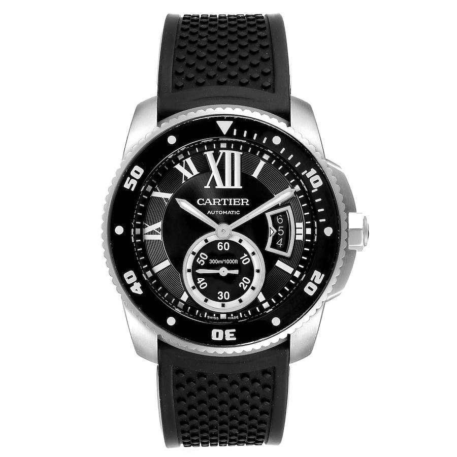 [2026 Mirror Grade]Calibre Diver Black Rubber 42mm