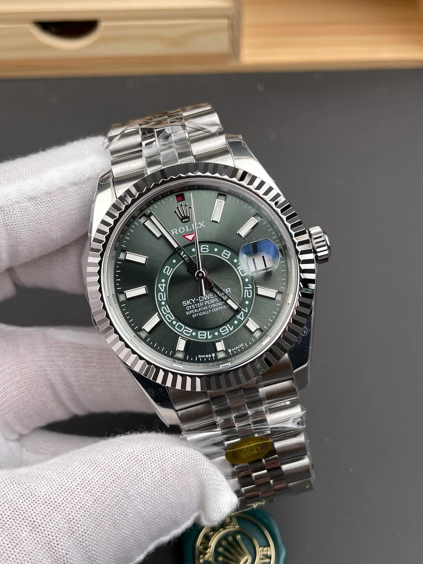 Sky-Dweller Green Dial