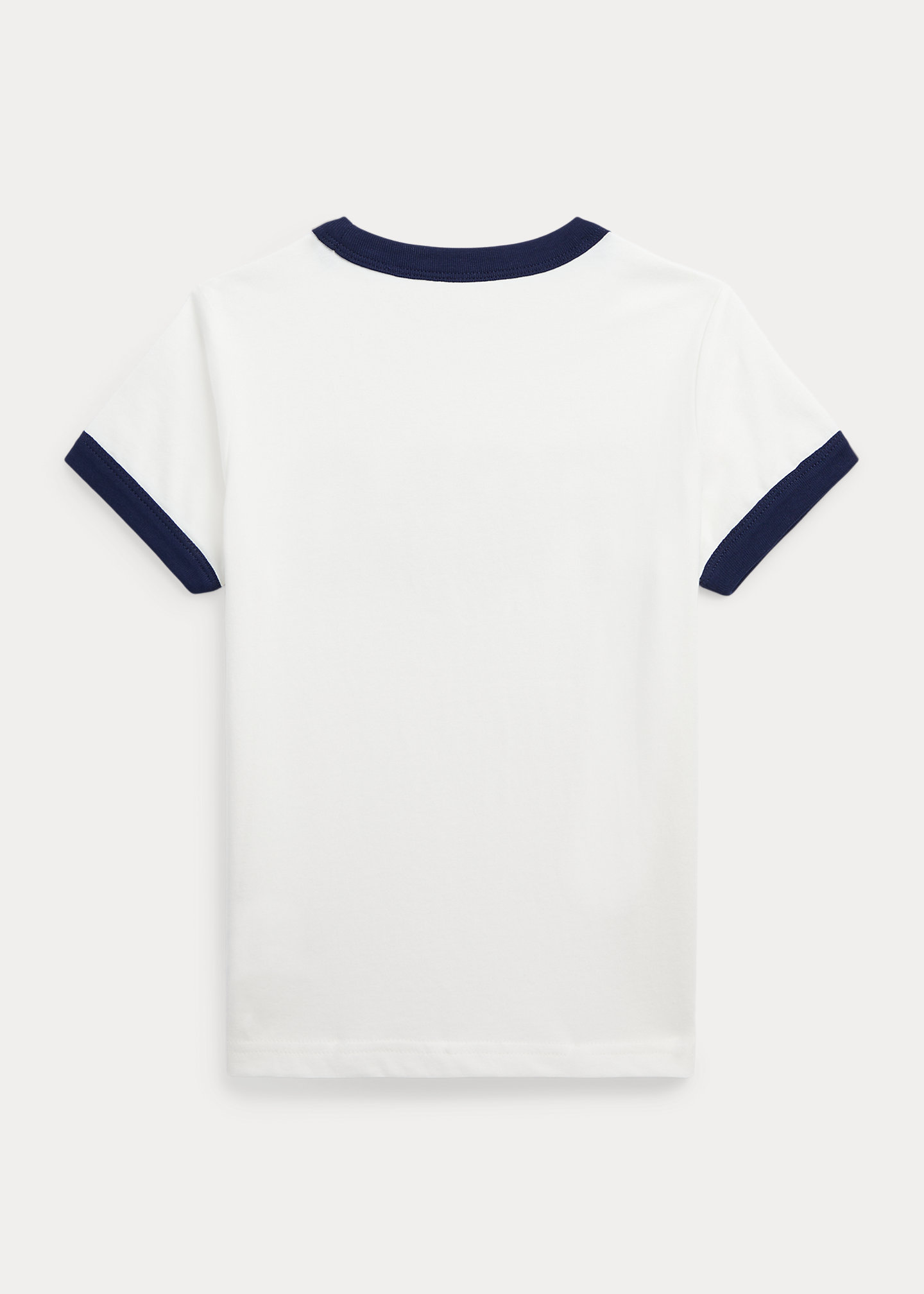 Triple-Pony Logo Cotton Tee