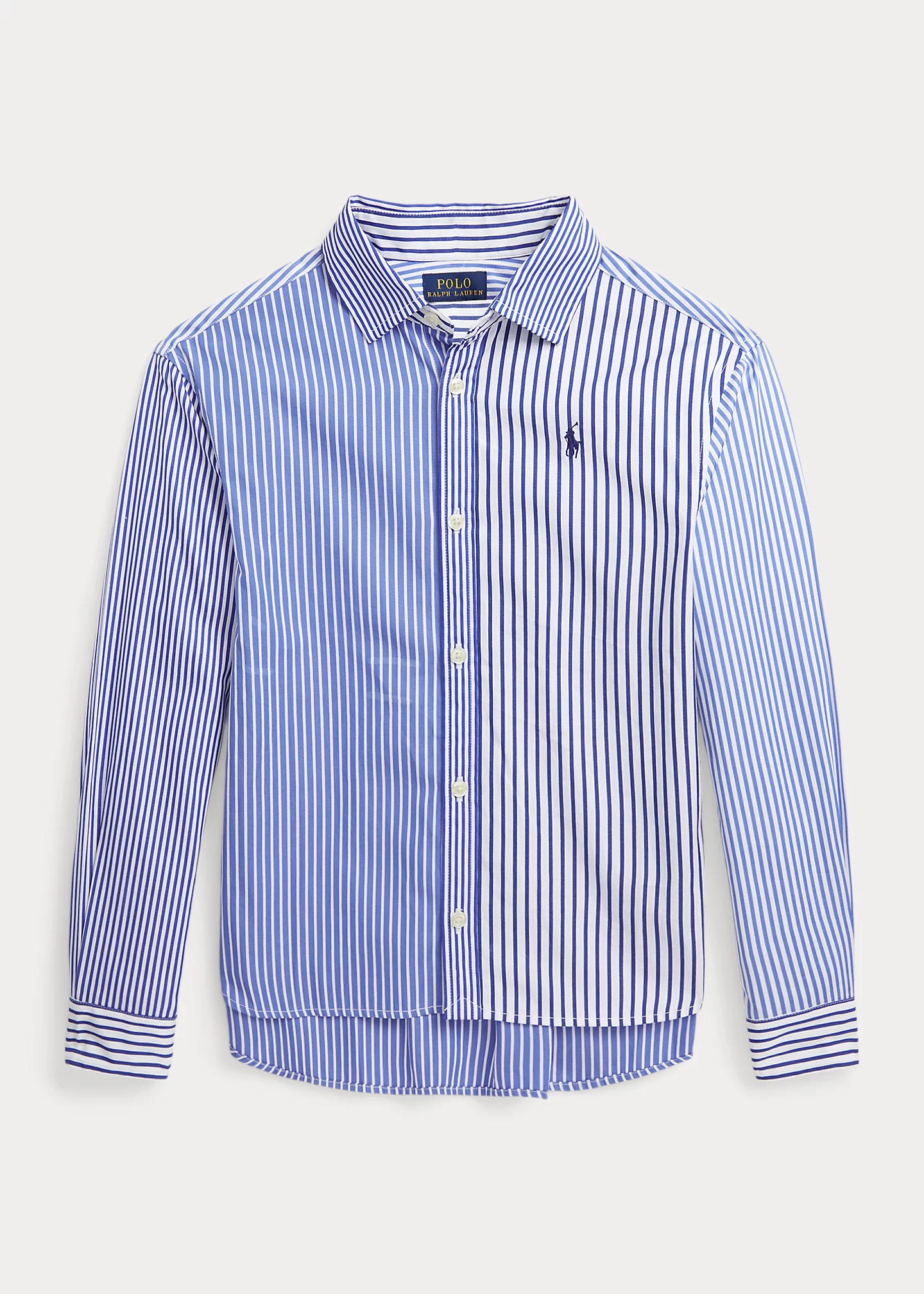 Striped Cotton Poplin Fun Shirt