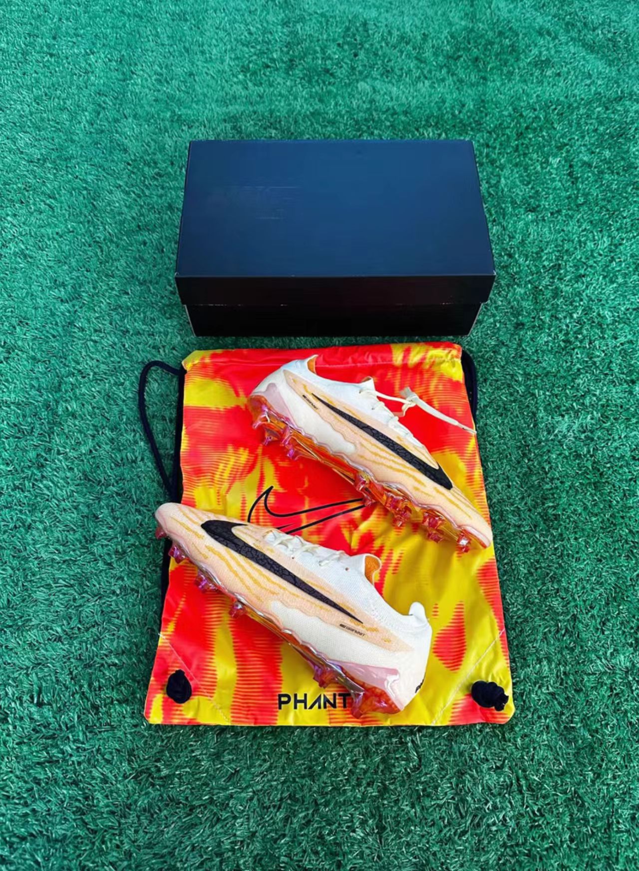 Nike Phantom GX Elite FG "Gold / Orange / Red"