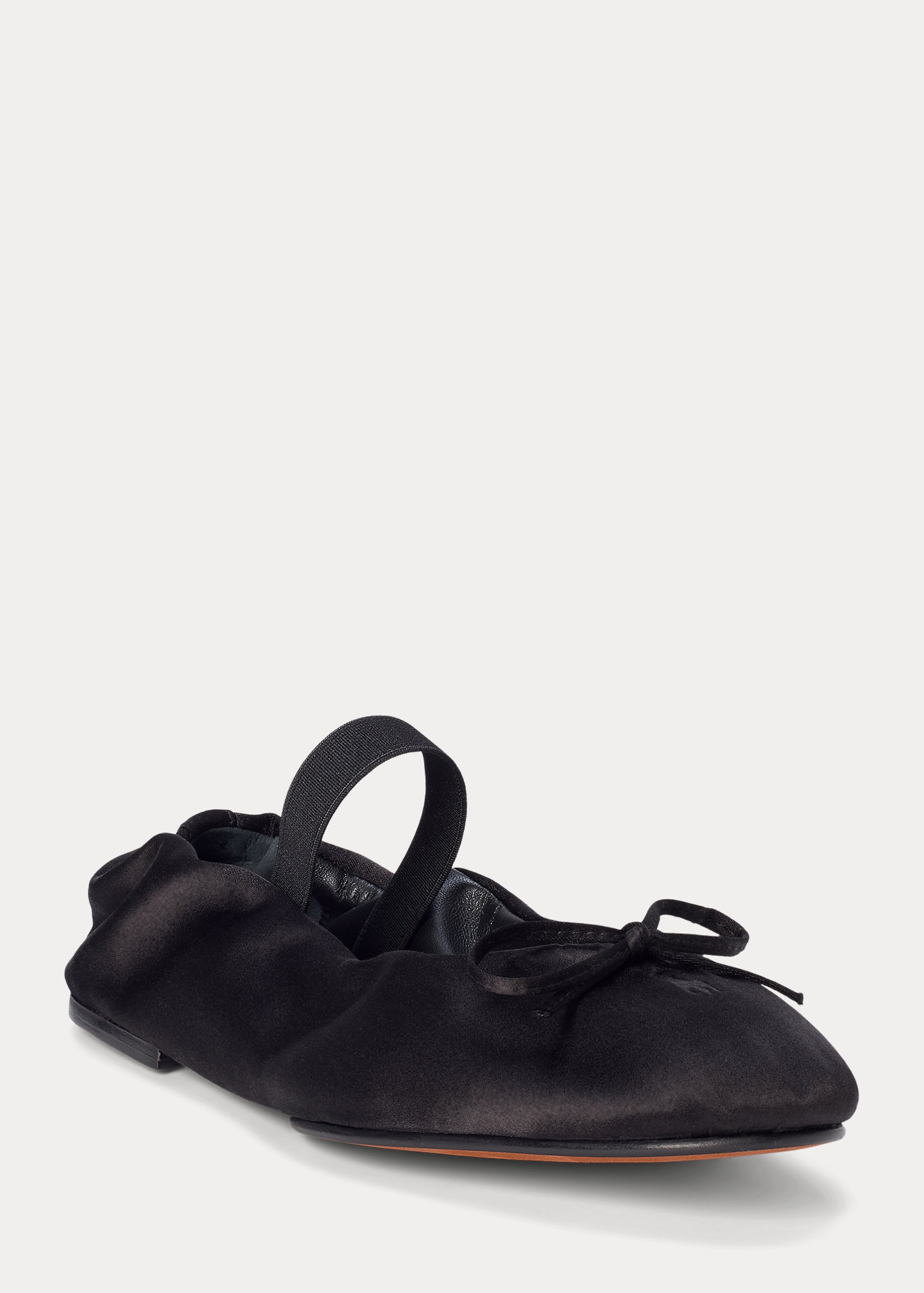 Silk Satin Ballet Flat
