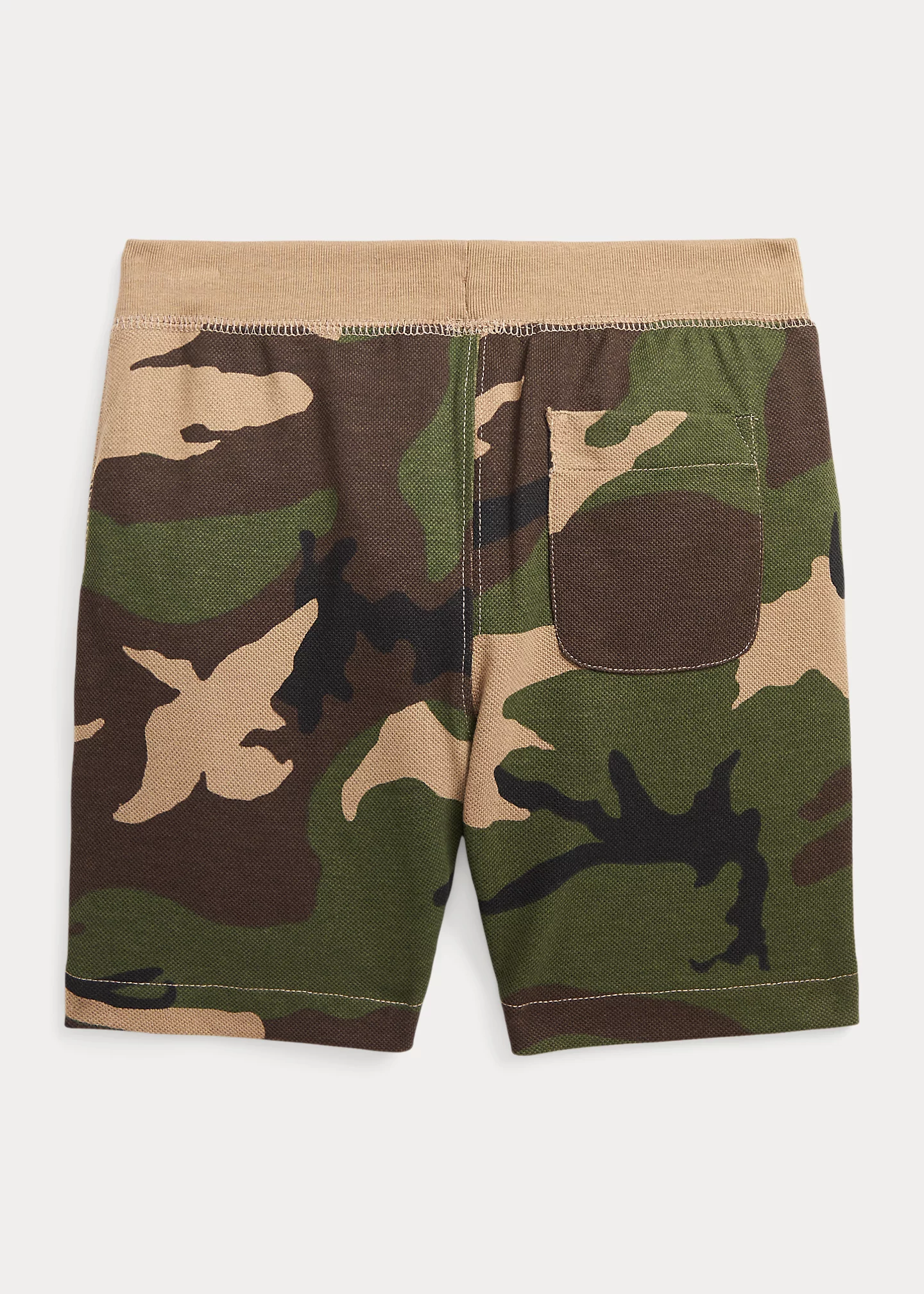 Camo Cotton Mesh Short