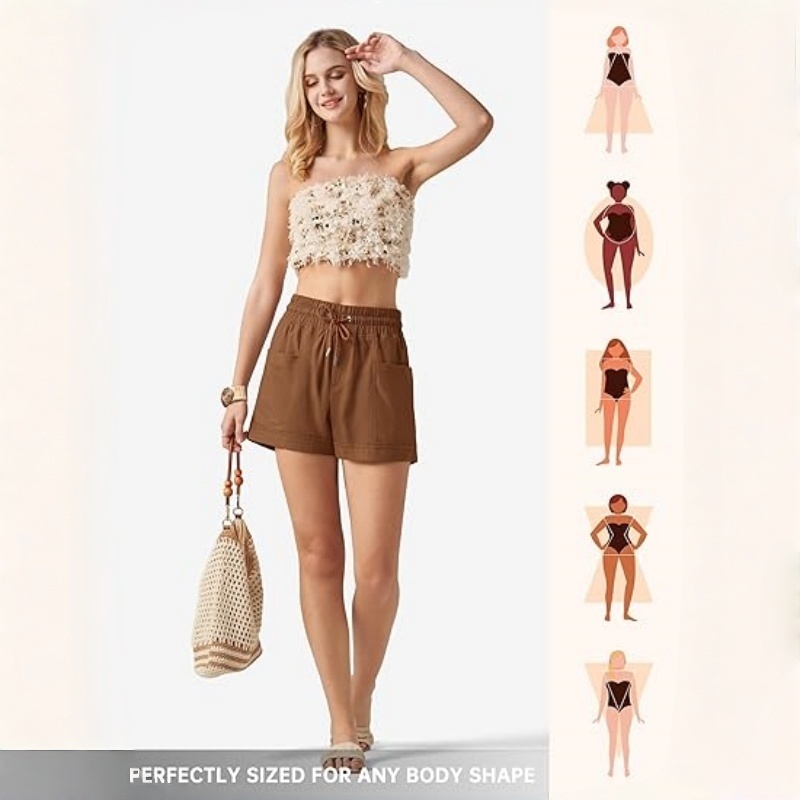 Women's Linen Shorts