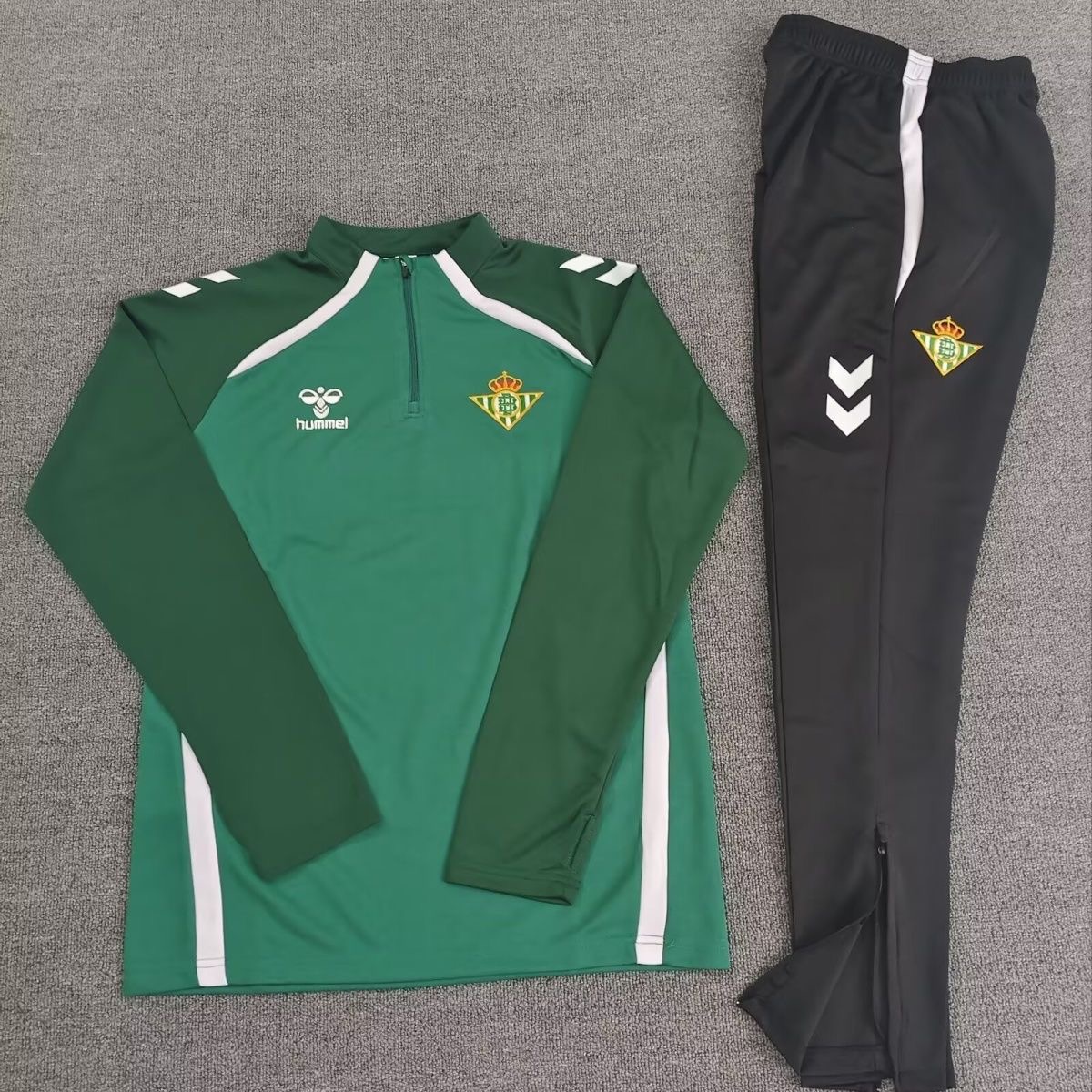 Real Betis Training Kit (Sweatshirt+Pants) Green 2025/26
