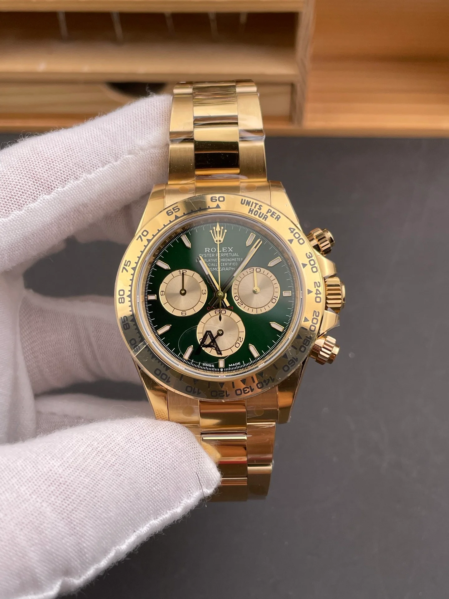 New Daytona Green Gold