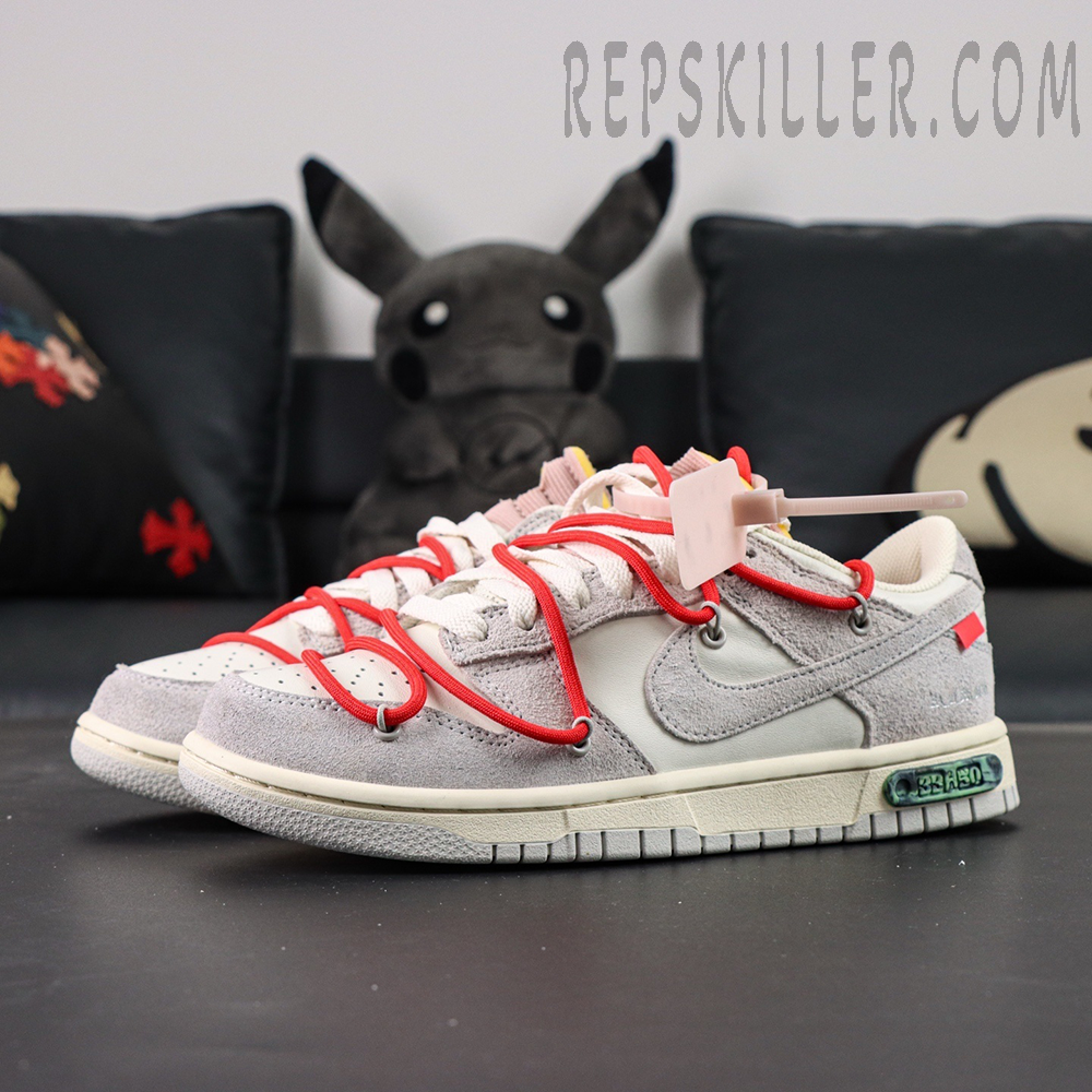 Off-White X Dunk Low 'Lot 33 Of 50' 2021
