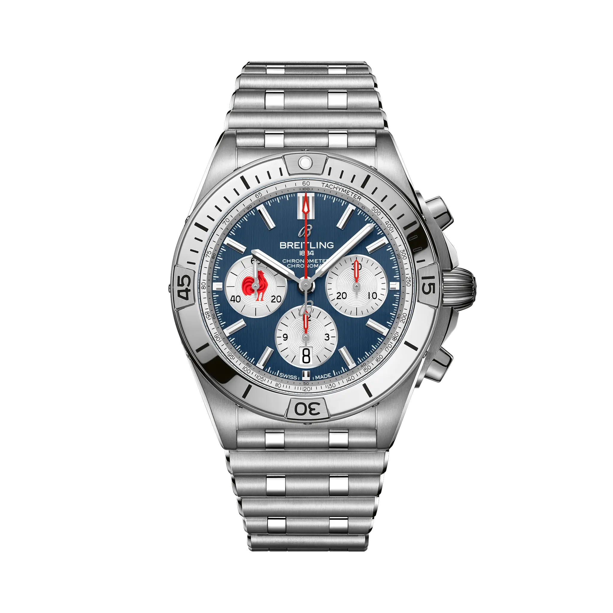 [2026 Mirror Grade]Breitling Chronomat B01 42 Six Nations France AB0134A81C1A1