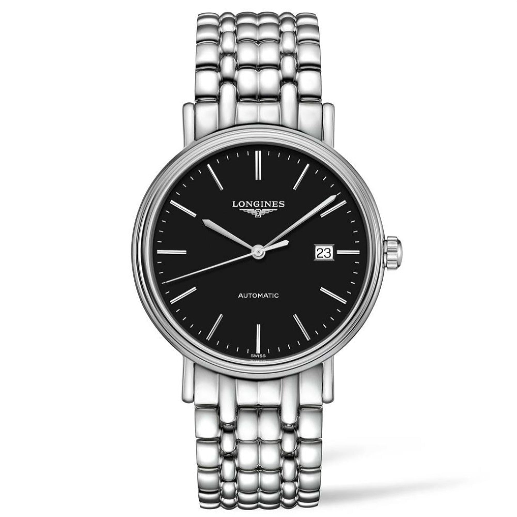 [2026 Mirror Grade]Longines Men's L4.922.4.52.6 Presence Stainless Steel Watch
