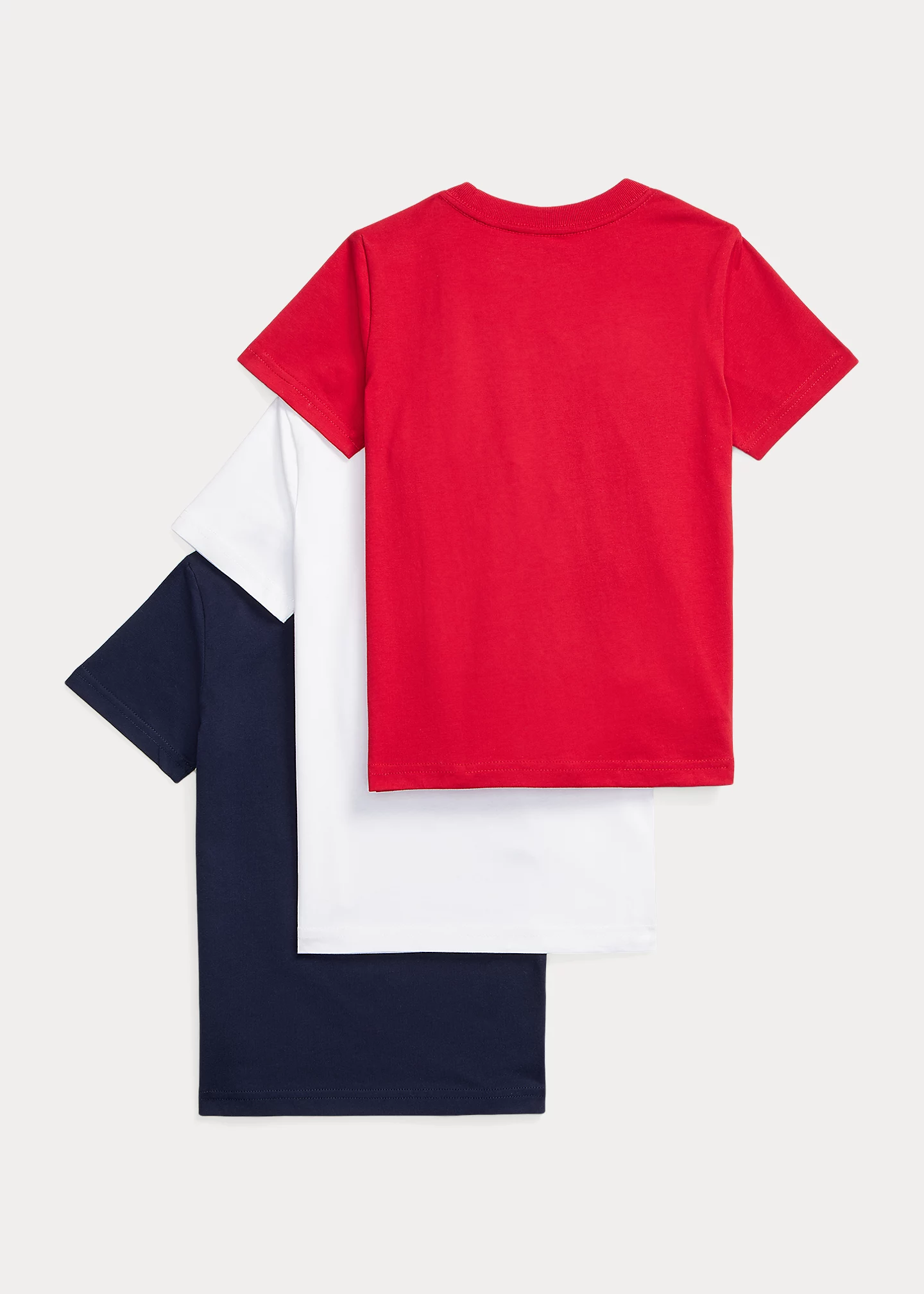 Cotton Jersey Crewneck Tee 3-Pack