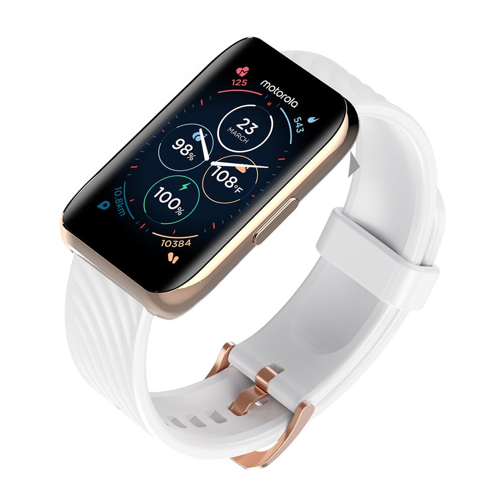 MOTOROLASmartwatch Motorola Moto Watch 40, złoty