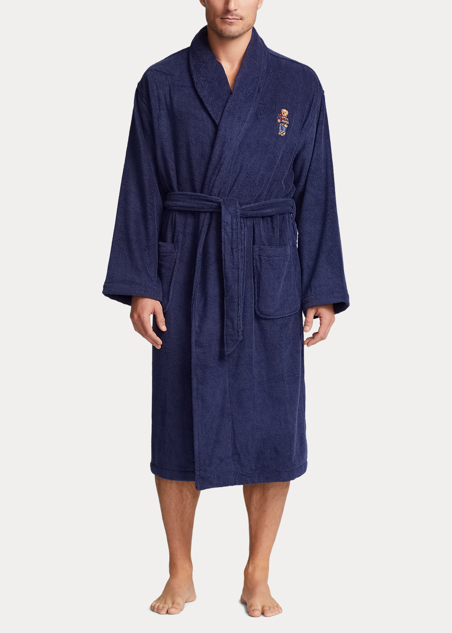Polo Bear Cotton Terry Robe