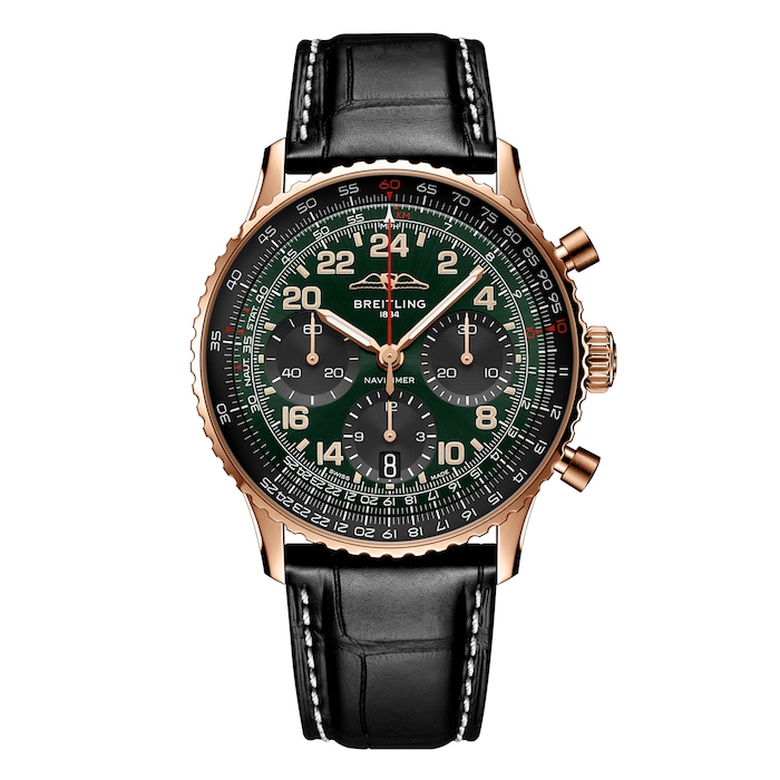 [2026 Mirror Grade]Navitimer Cosmanaute 41mm Limited Edition Mens Watch Green