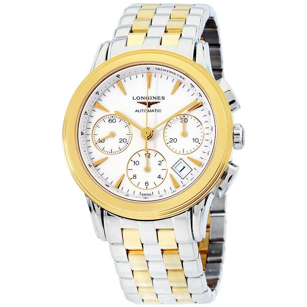 [2026 Mirror Grade]Longines Men's L4.803.3.22.7 La Grande Classique Chronograph Two-Tone Stainless Steel Watch