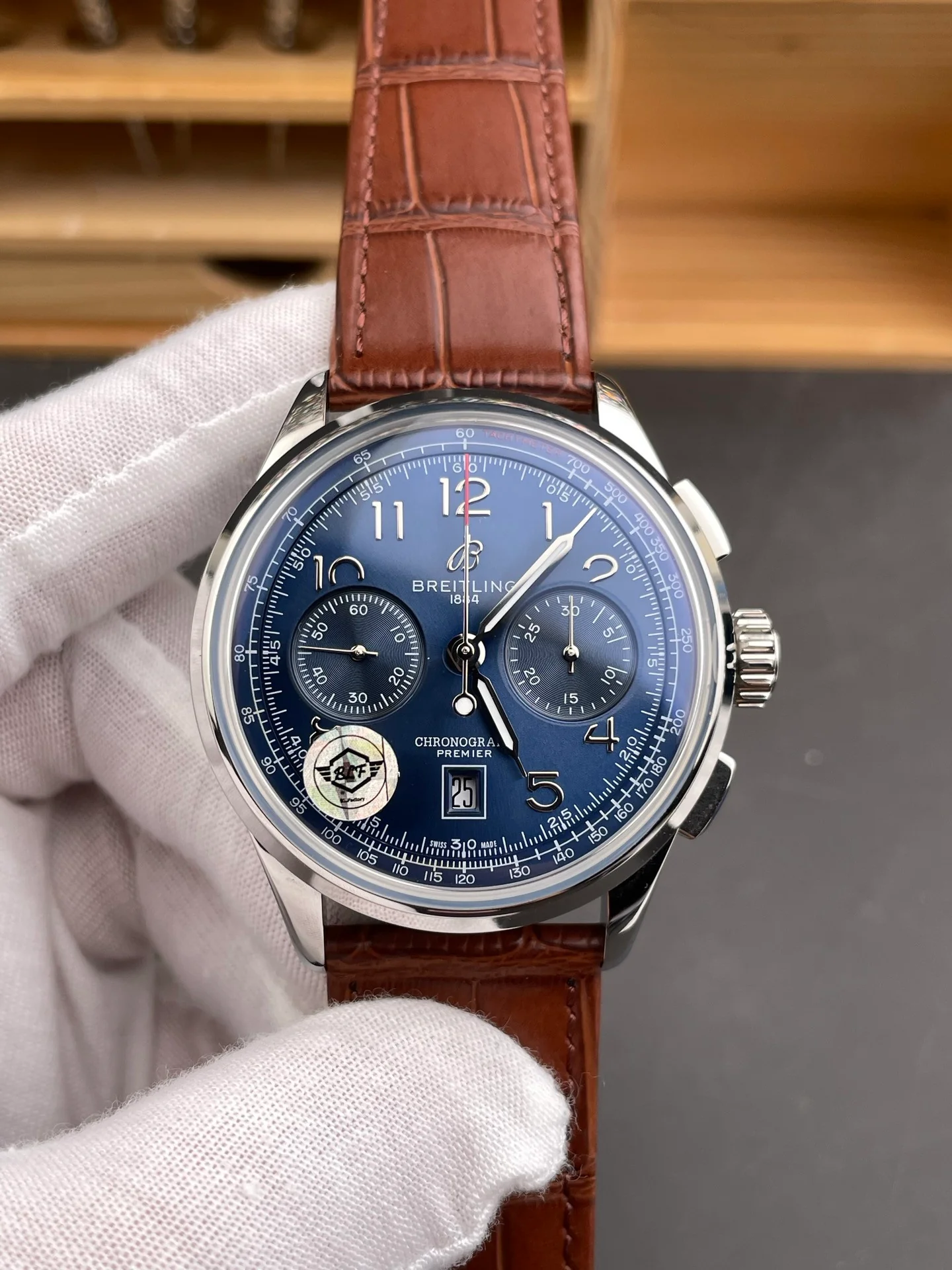 Premier B01 Blue Dial
