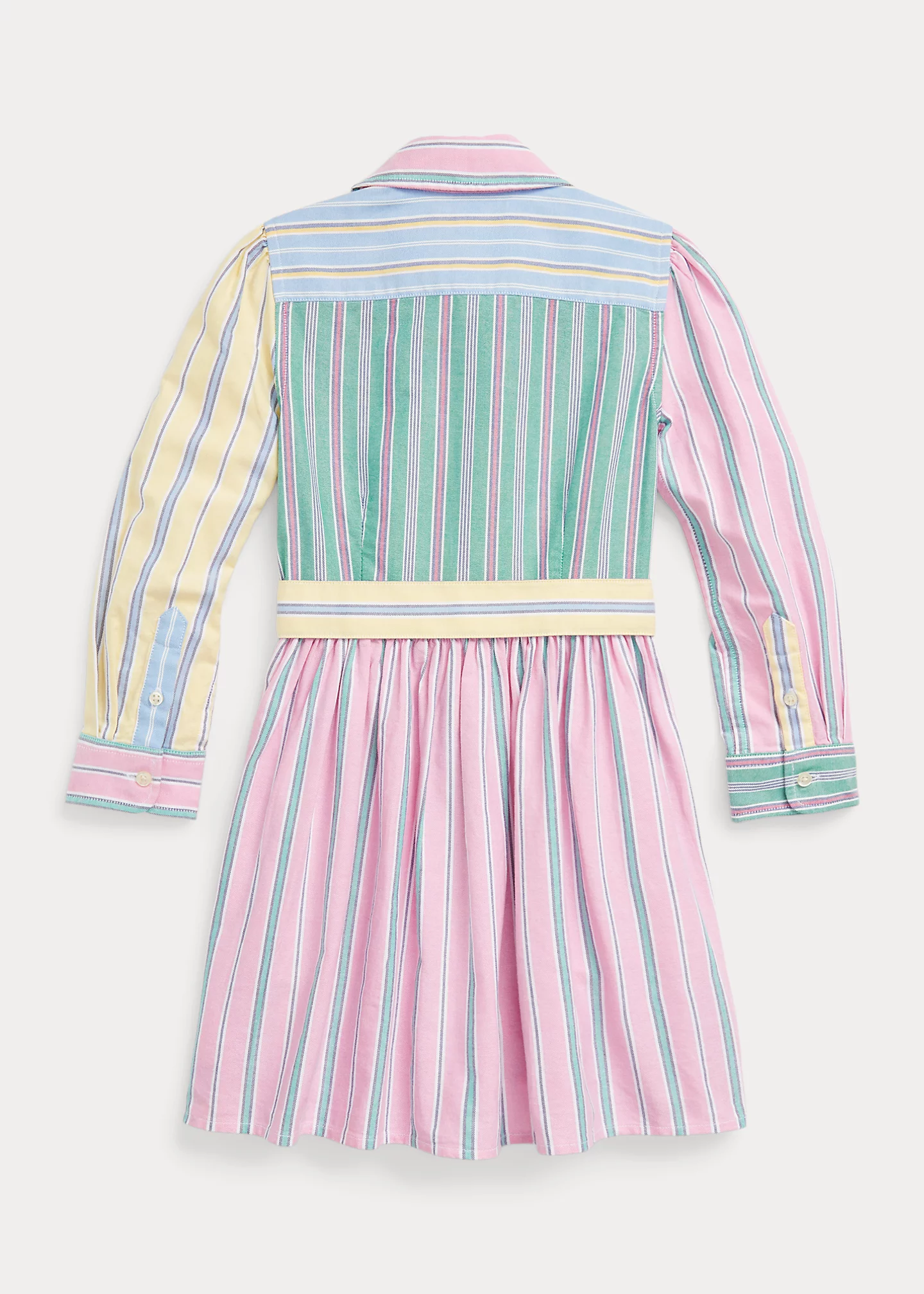 Belted Cotton Oxford Fun Shirtdress