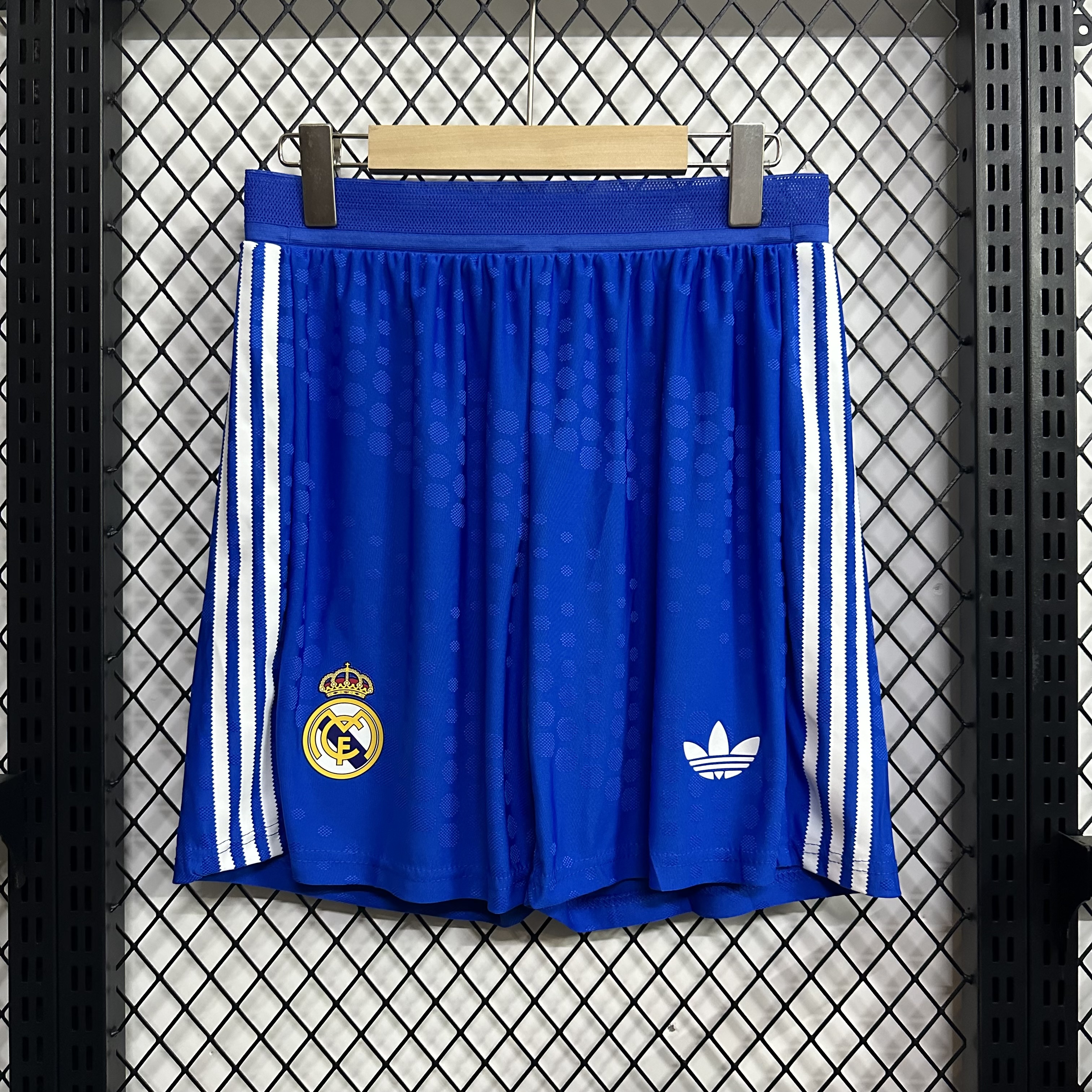 Real Madrid 2025/26 season authentic football second away shorts
