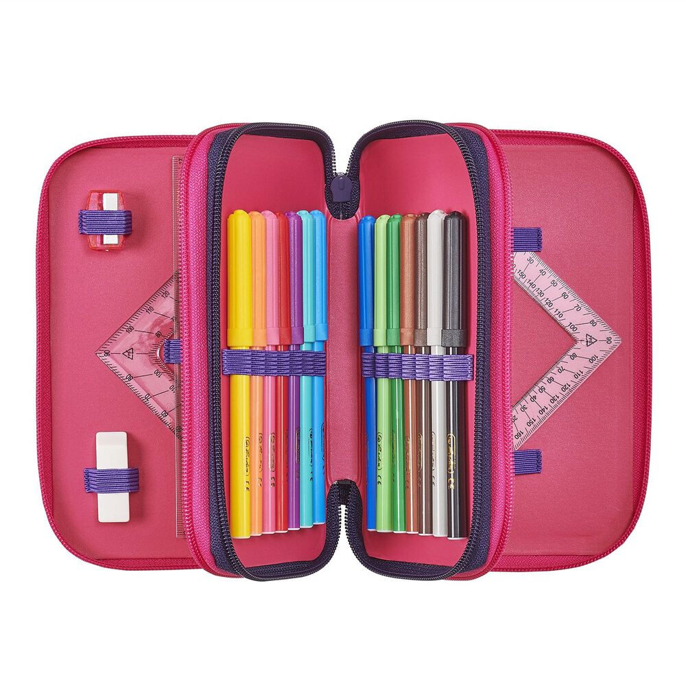 HERLITZ Piórnik potrójny z wyposażeniem, 31 elementów