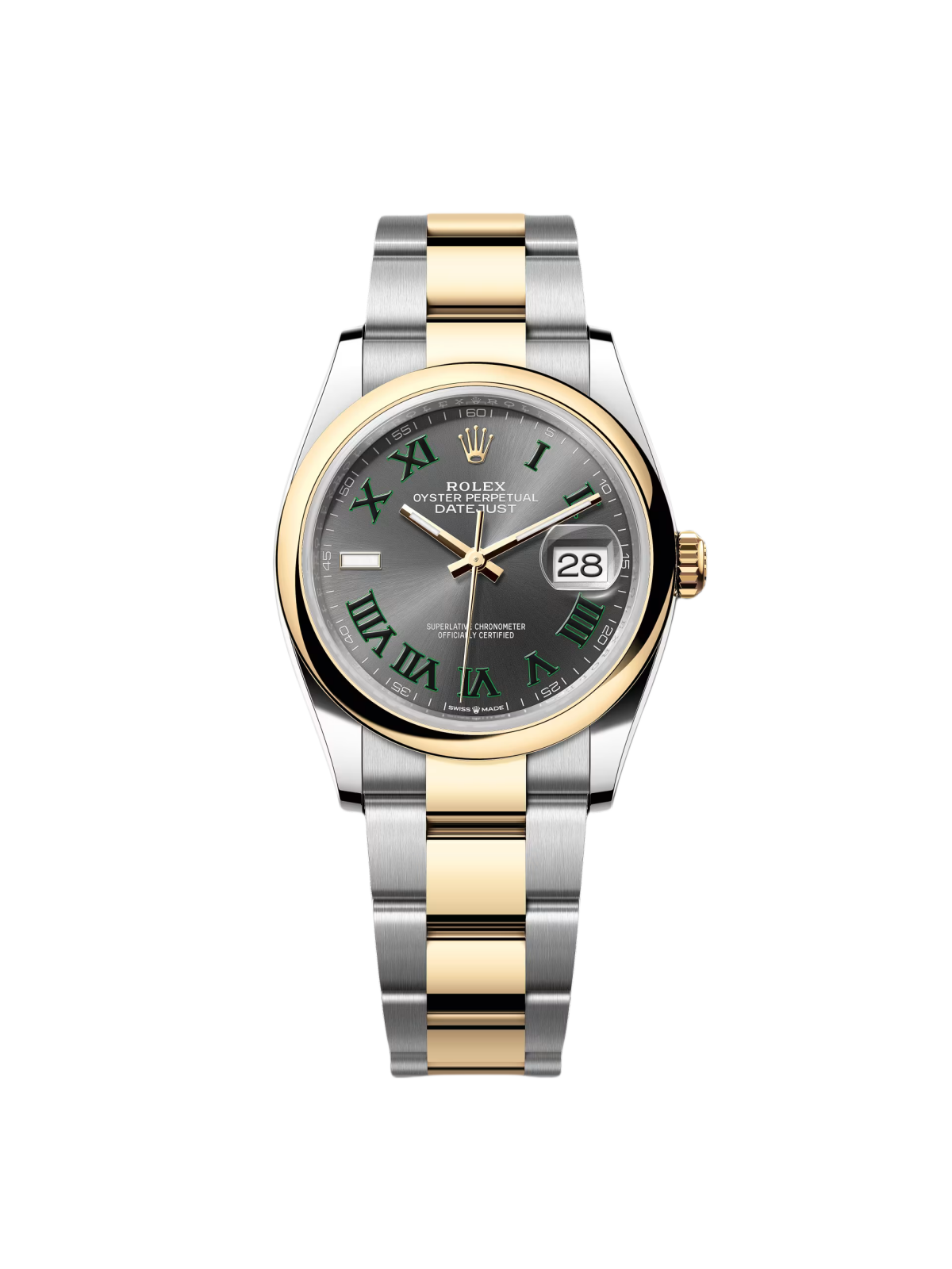 [2026 Mirror Grade]RLX  Datejust 36mm 126203 Slate Dial 36mm Domed Bezel Oyster Bracelet