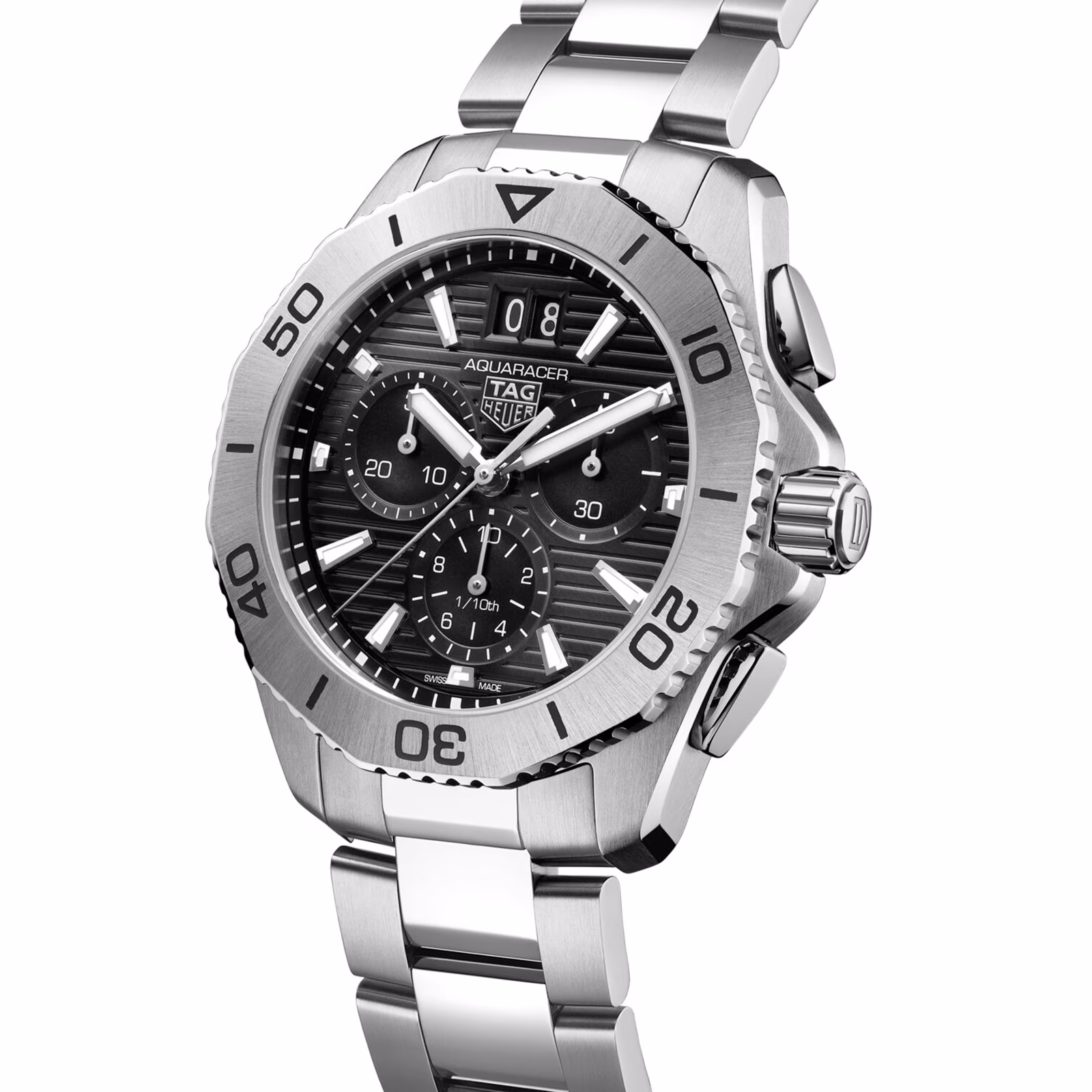 [2026 Mirror Grade]TAG Heuer Aquaracer Chronograph 40mm Mens Watch Black CBP1110.BA0627