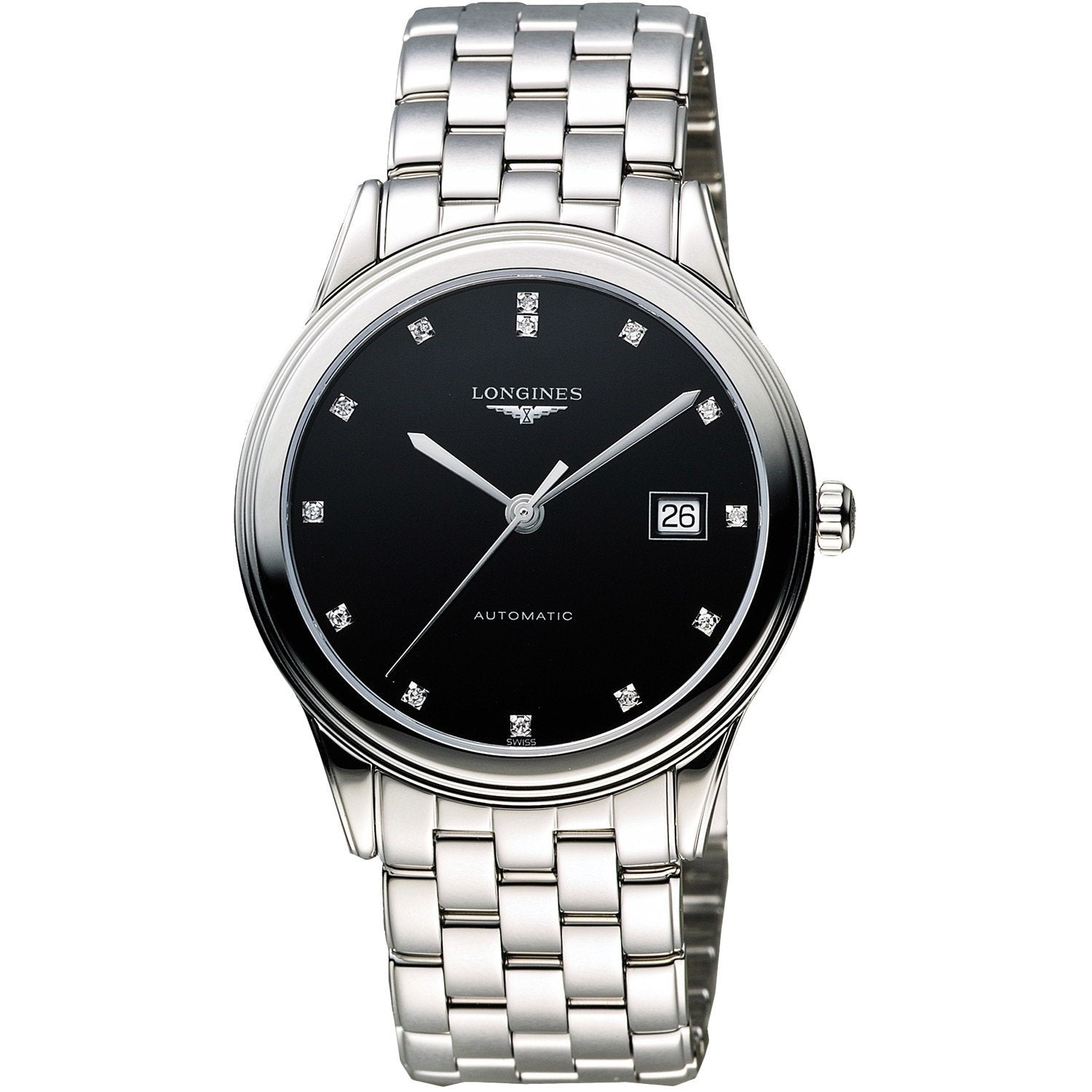 [2026 Mirror Grade]Longines Men's L4.874.4.57.6 Flagship Stainless Steel Watch