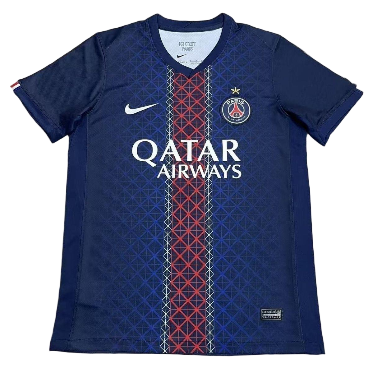 PSG Soccer Jersey Home Custom Shirt 2025/26 - With Star