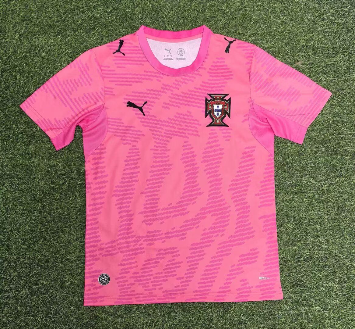 2026 Portugal Goalkeeper Pink Shirt