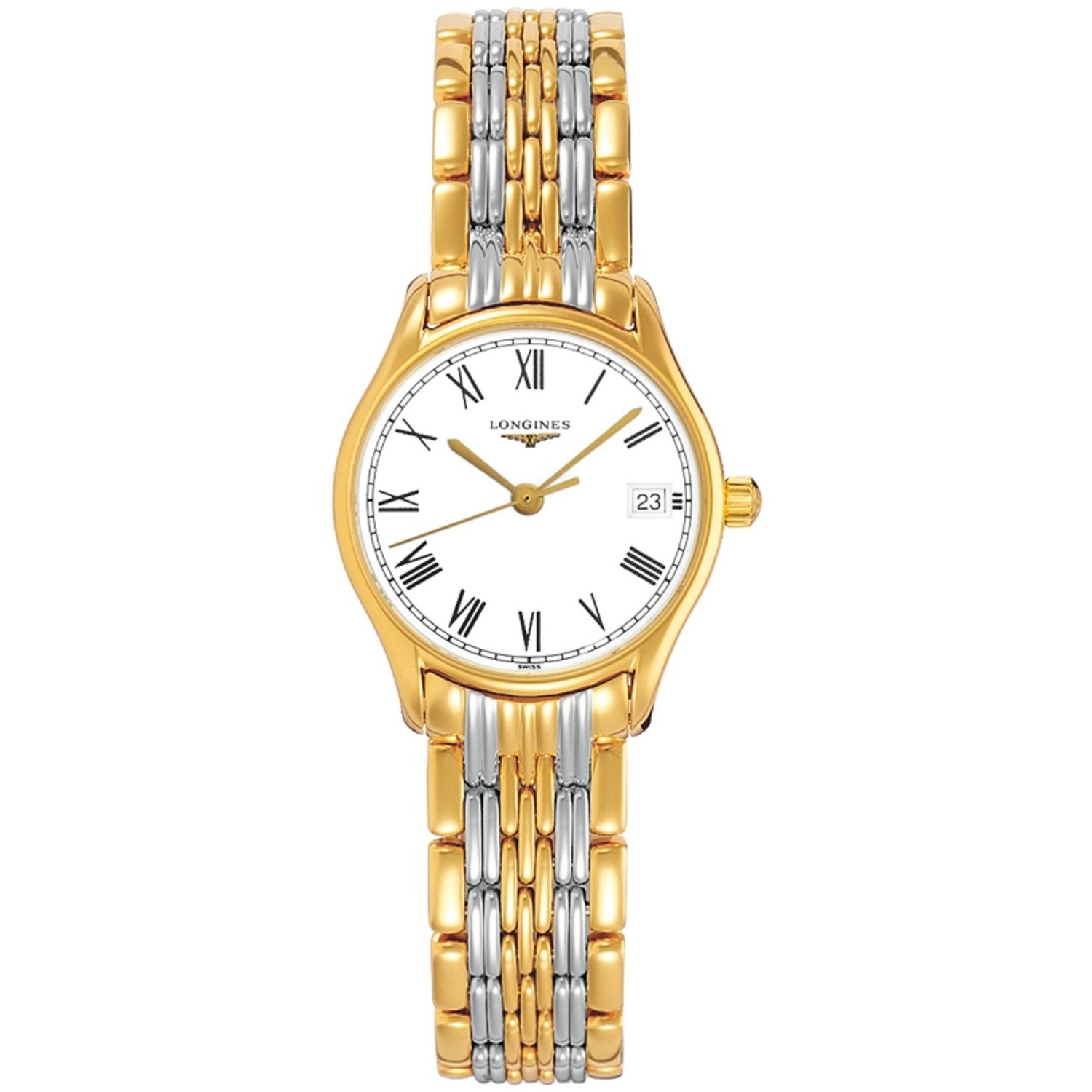[2026 Mirror Grade]Longines Women's L4.259.2.11.7 Lyre Two-Tone Stainless Steel Watch