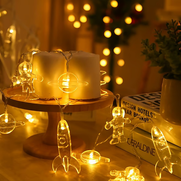 🔥Last Day 40% Off🌟LED Space Astronaut String Lights🌟