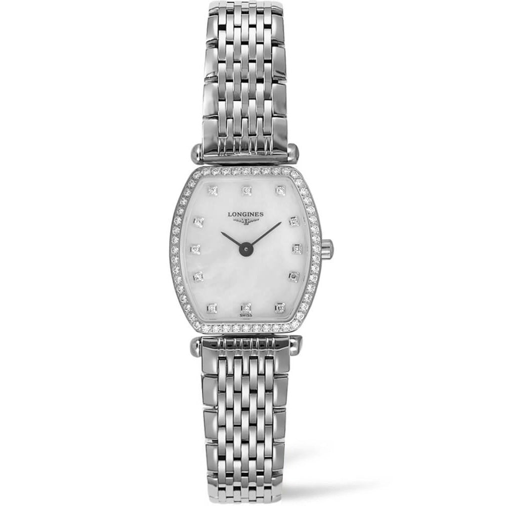 [2026 Mirror Grade]Longines Women's L4.288.0.87.6 La Grande Classique Diamond Stainless Steel Watch
