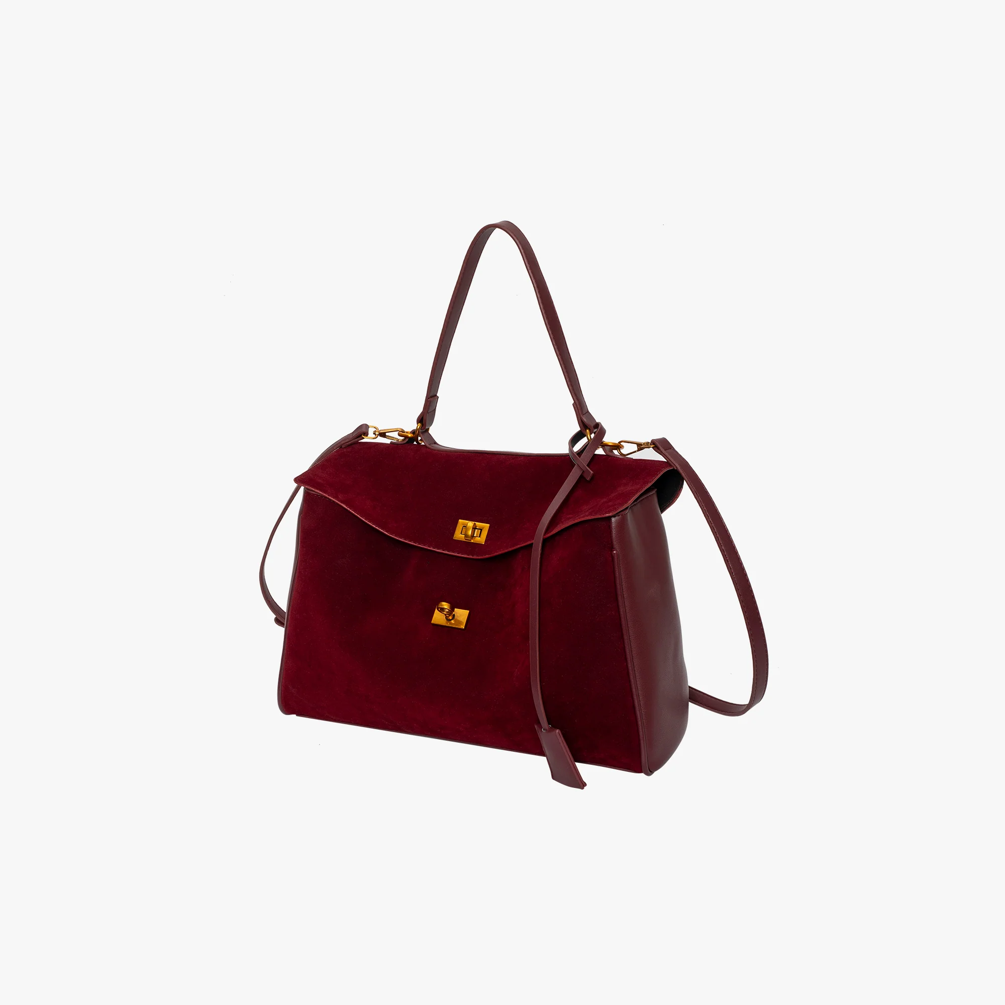 Suede Tote