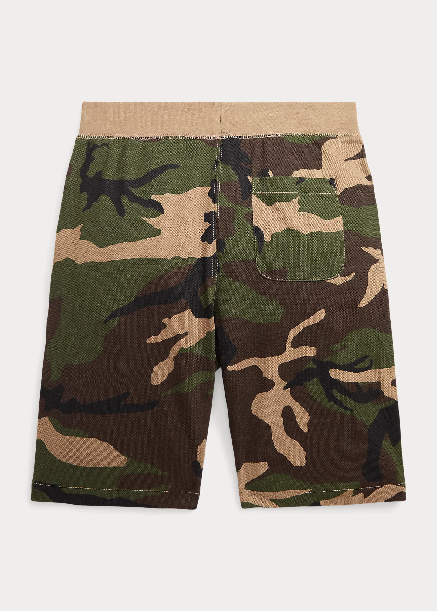 Camo Cotton Mesh Short