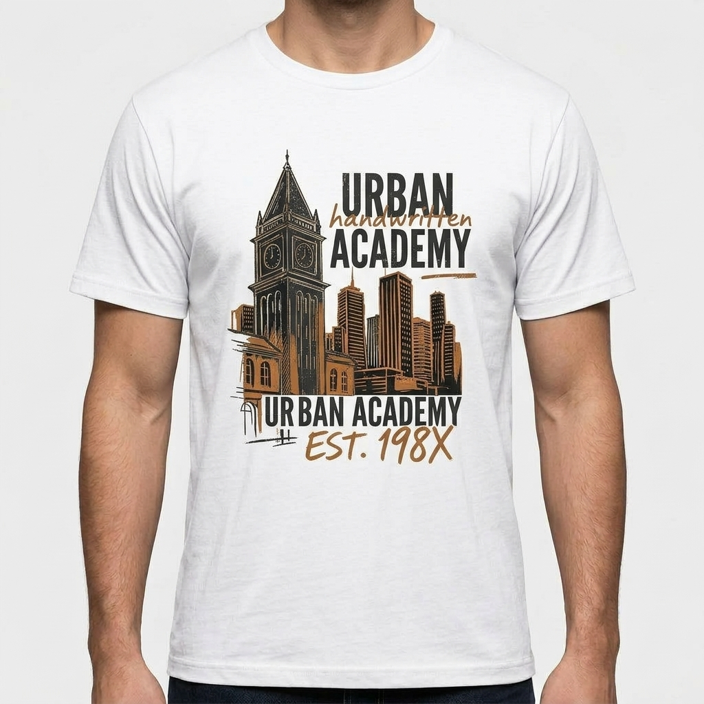 City Varsity Tee, Vintage Athletic Graphic T-Shirt, Unisex Streetwear Shirt CityTee3